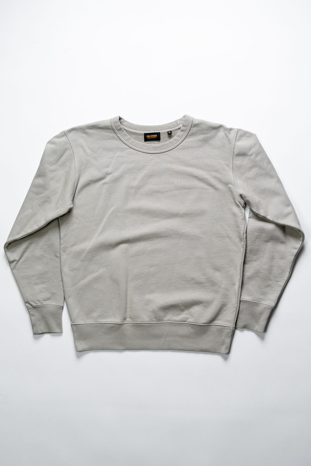 C.O.F. Studio Sweatshirt - Unbrushed Terry Cement