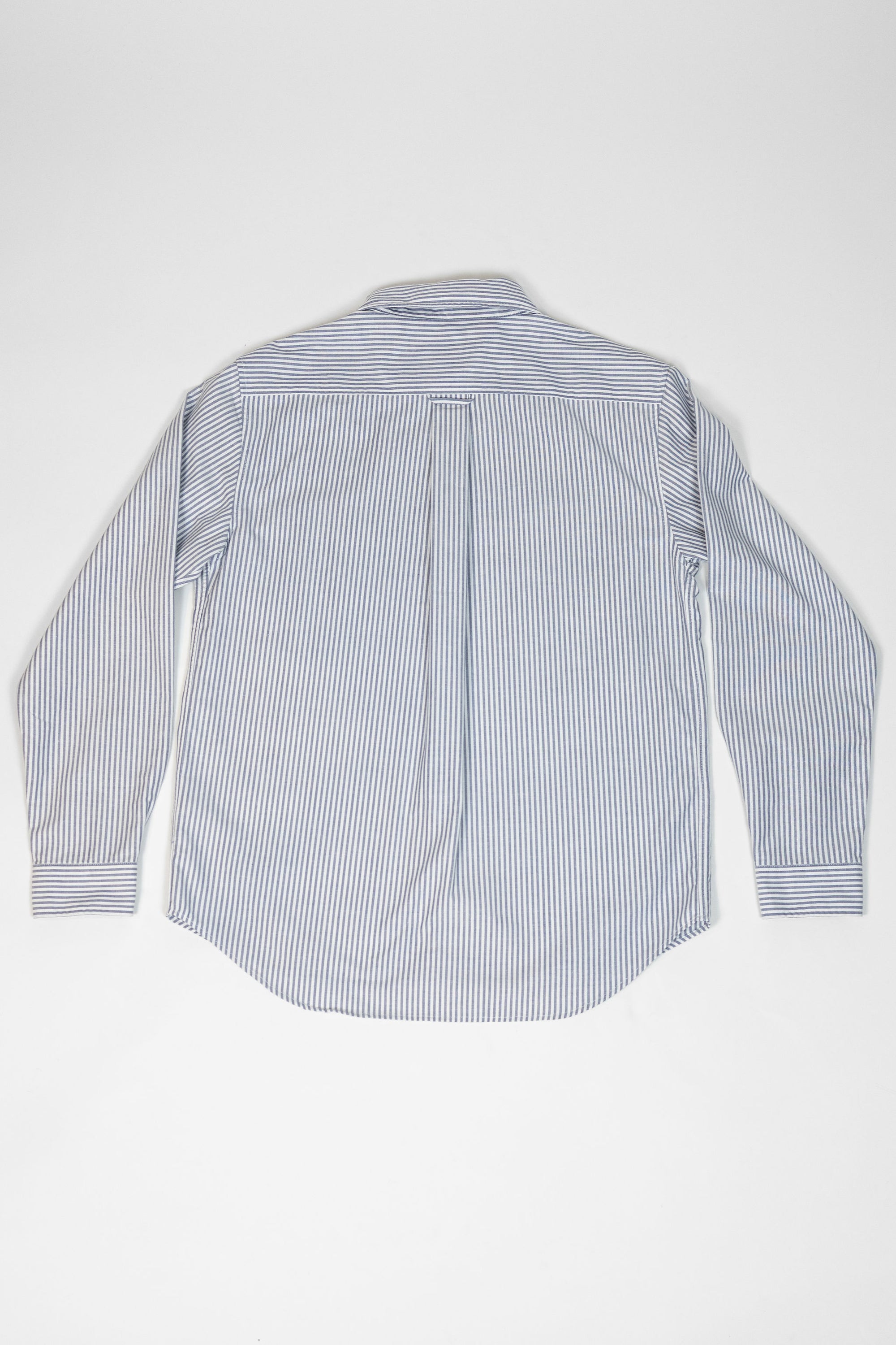 Knickerbocker "Beefy" Cotton Oxford - Navy Stripe
