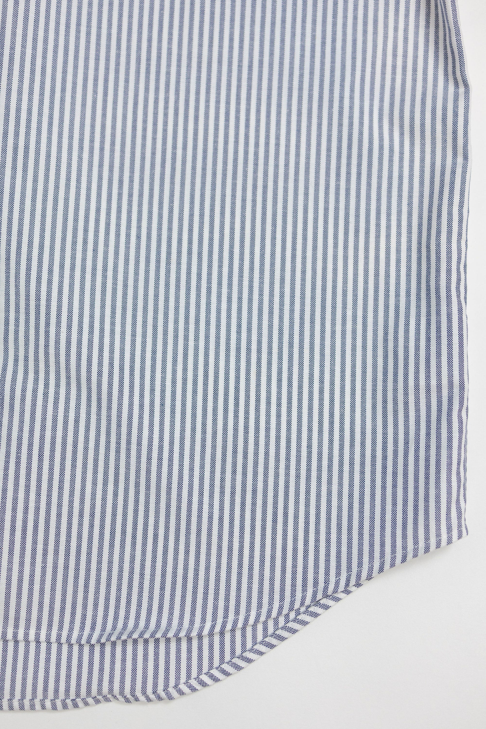 Knickerbocker "Beefy" Cotton Oxford - Navy Stripe