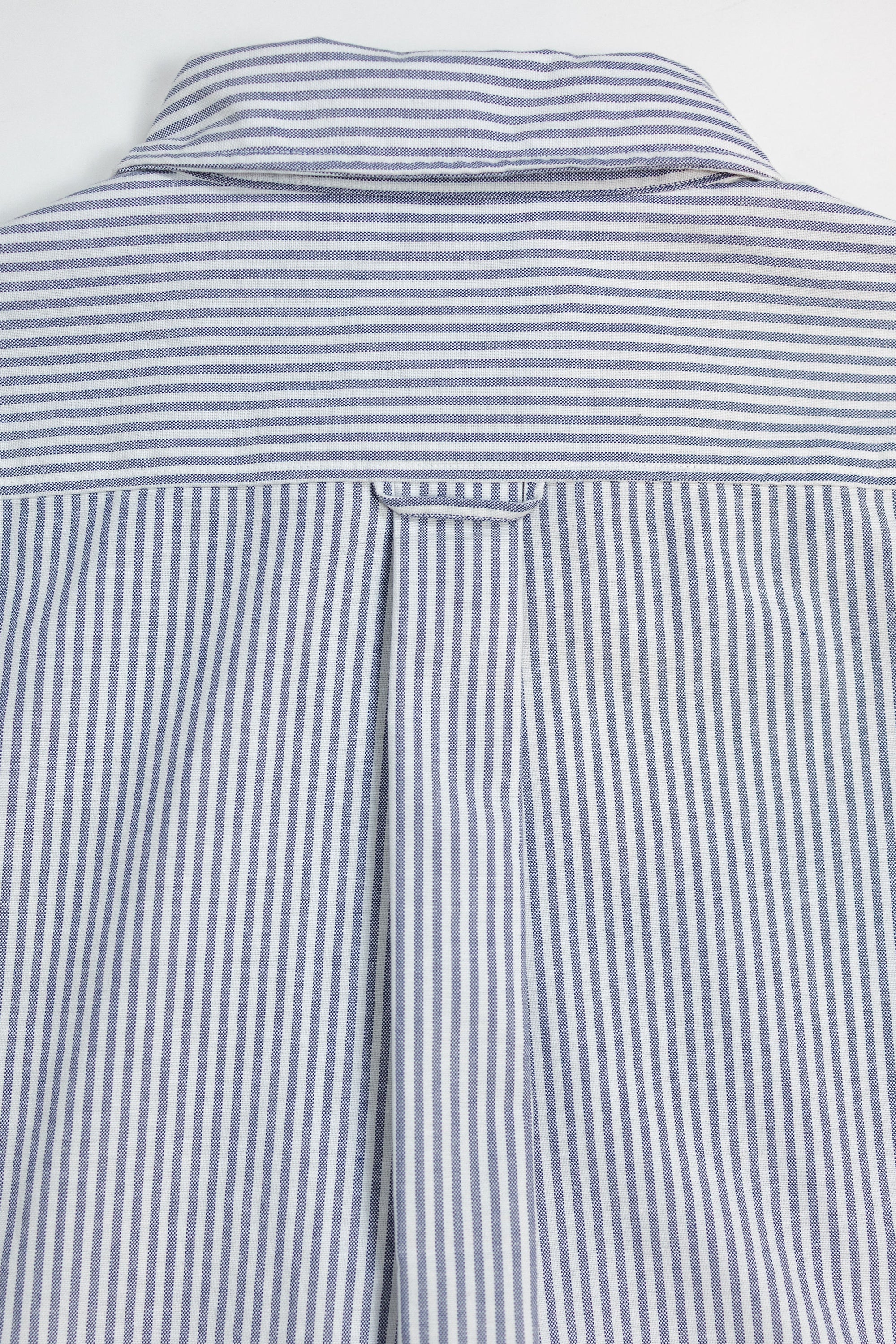 Knickerbocker "Beefy" Cotton Oxford - Navy Stripe