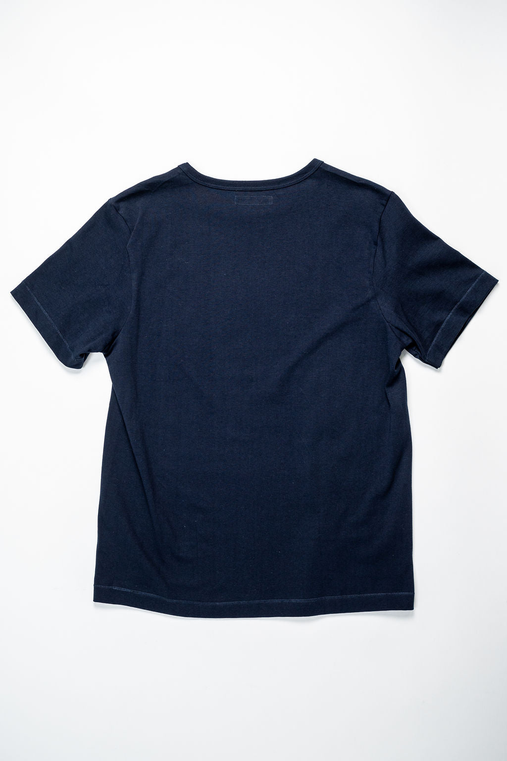 Merz b. Schwanen 215 Classic Crew Neck T-Shirt - Ink Blue