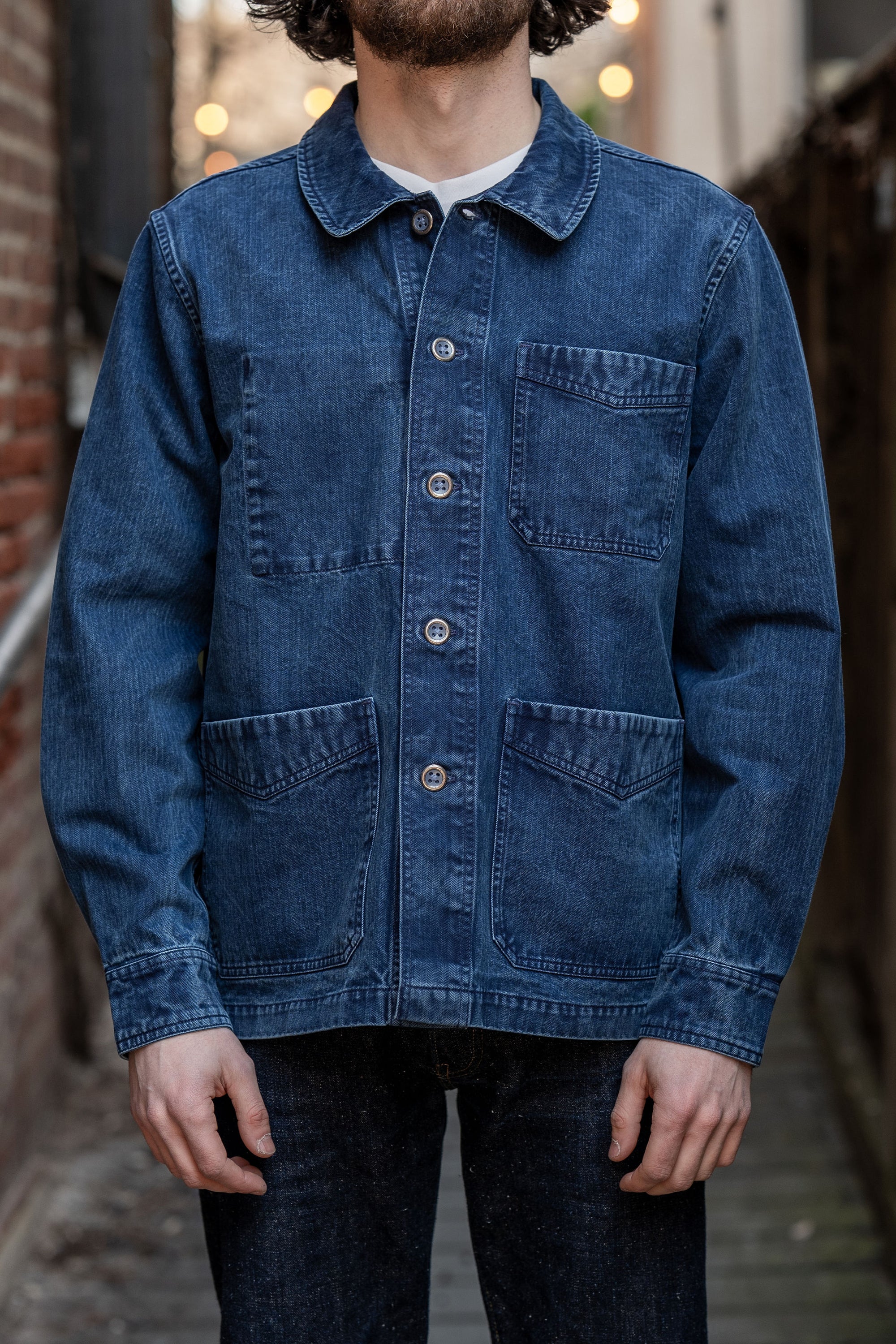 3sixteen French Work Jacket - Indigo