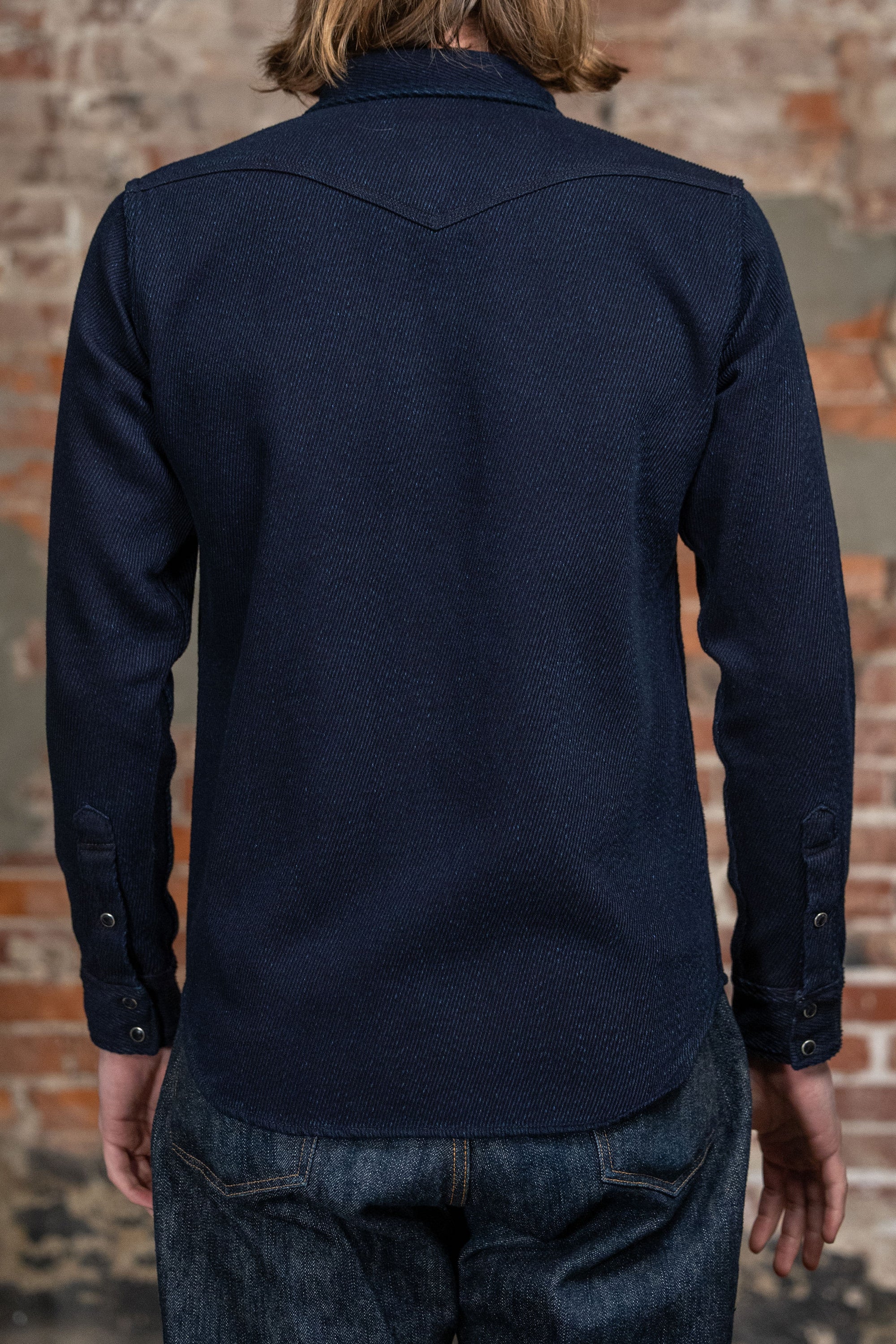 Iron Heart IHSH-208 Kersey Western - Indigo