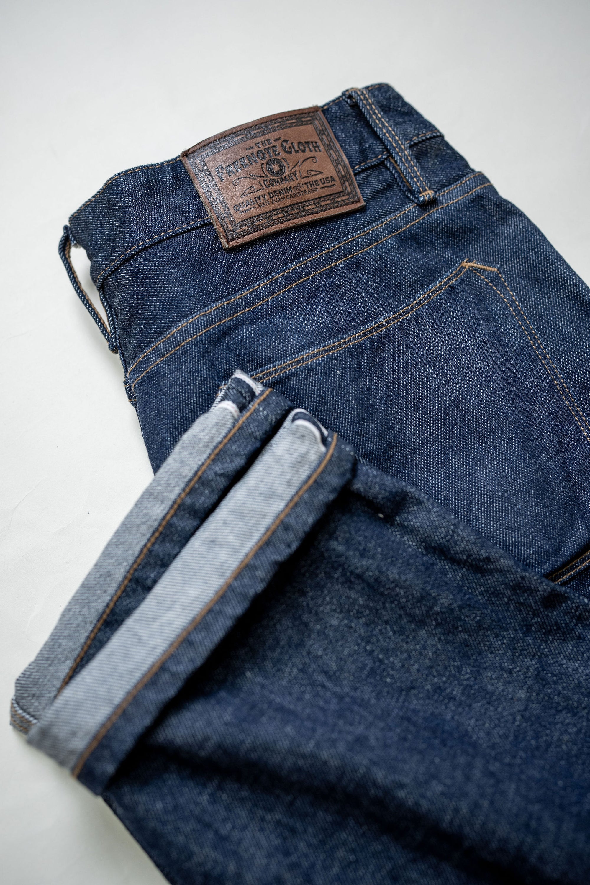 Freenote Cloth Portola - 15oz Rinsed Denim