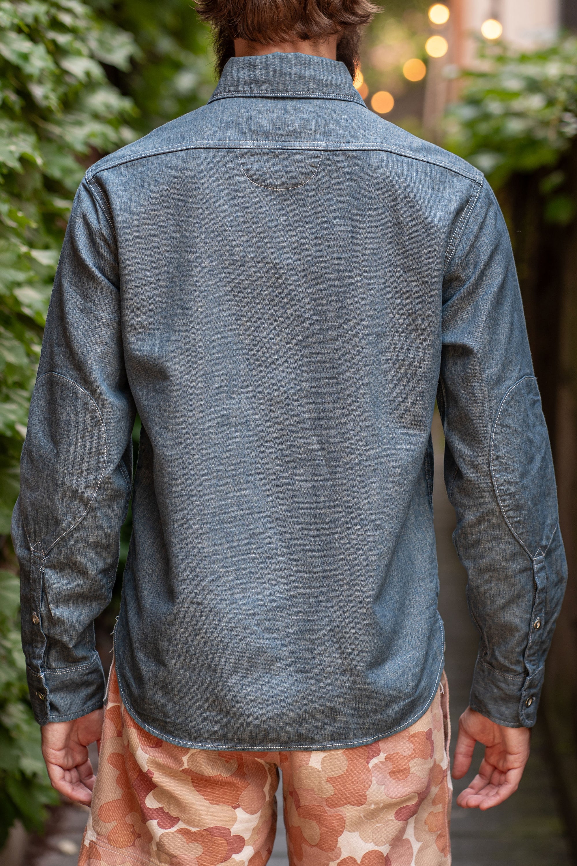 Freenote Cloth Lambert - Herringbone Chambray