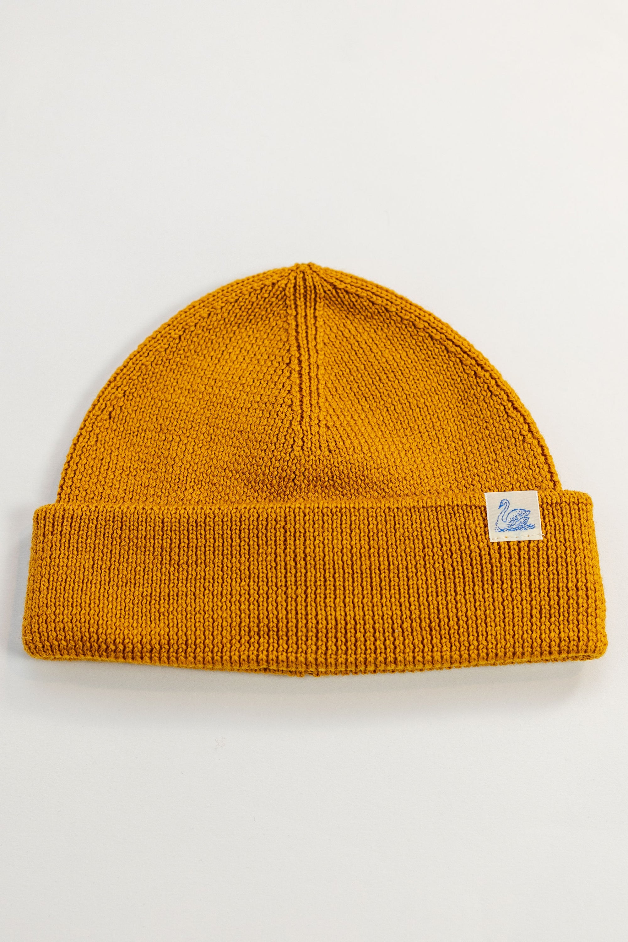 Merz b Schwanen MWBN05 Merino Wool Ribbed Watch Cap - Honey