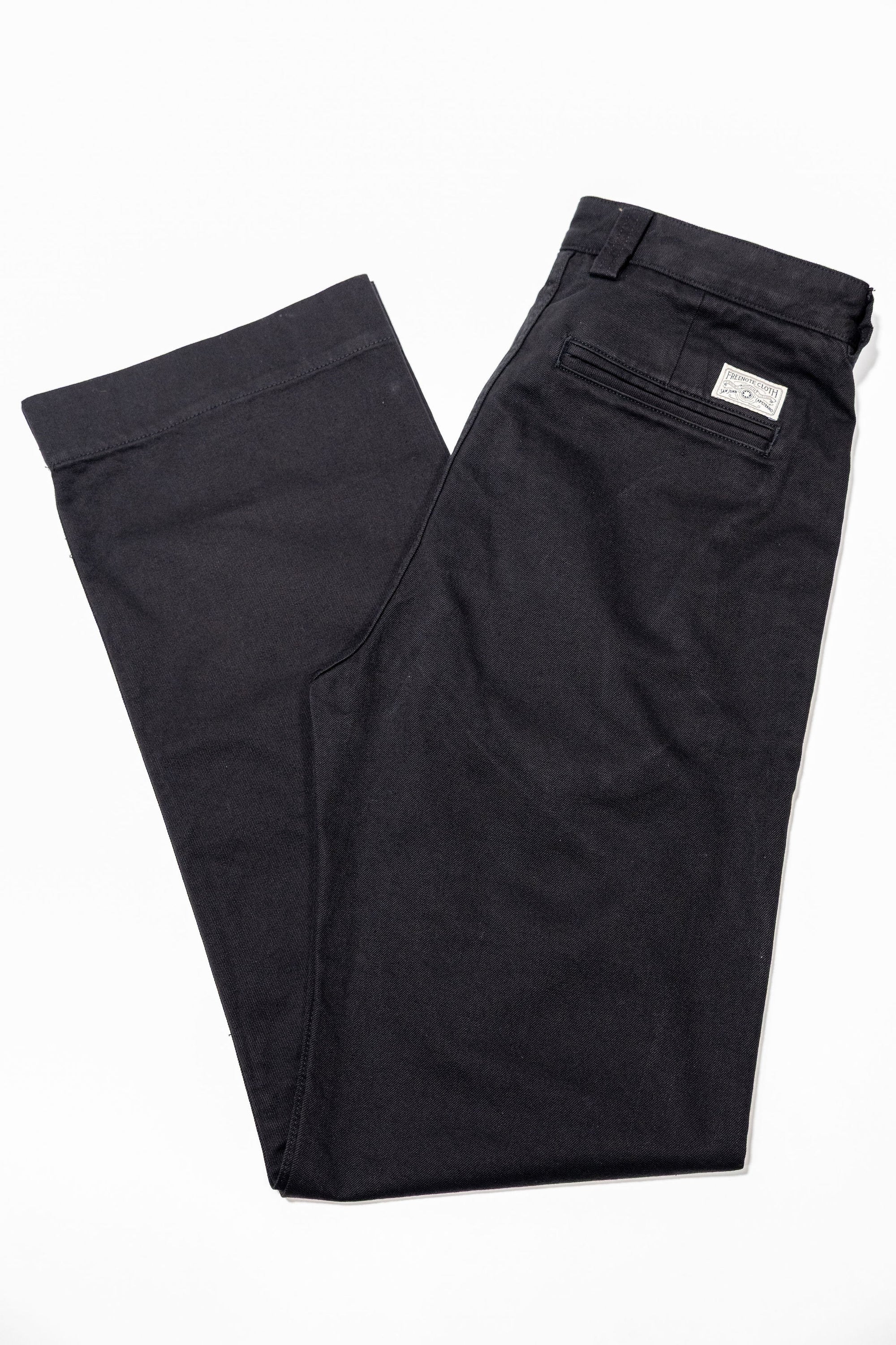 Freenote Cloth Shifter Pant - 9oz Black