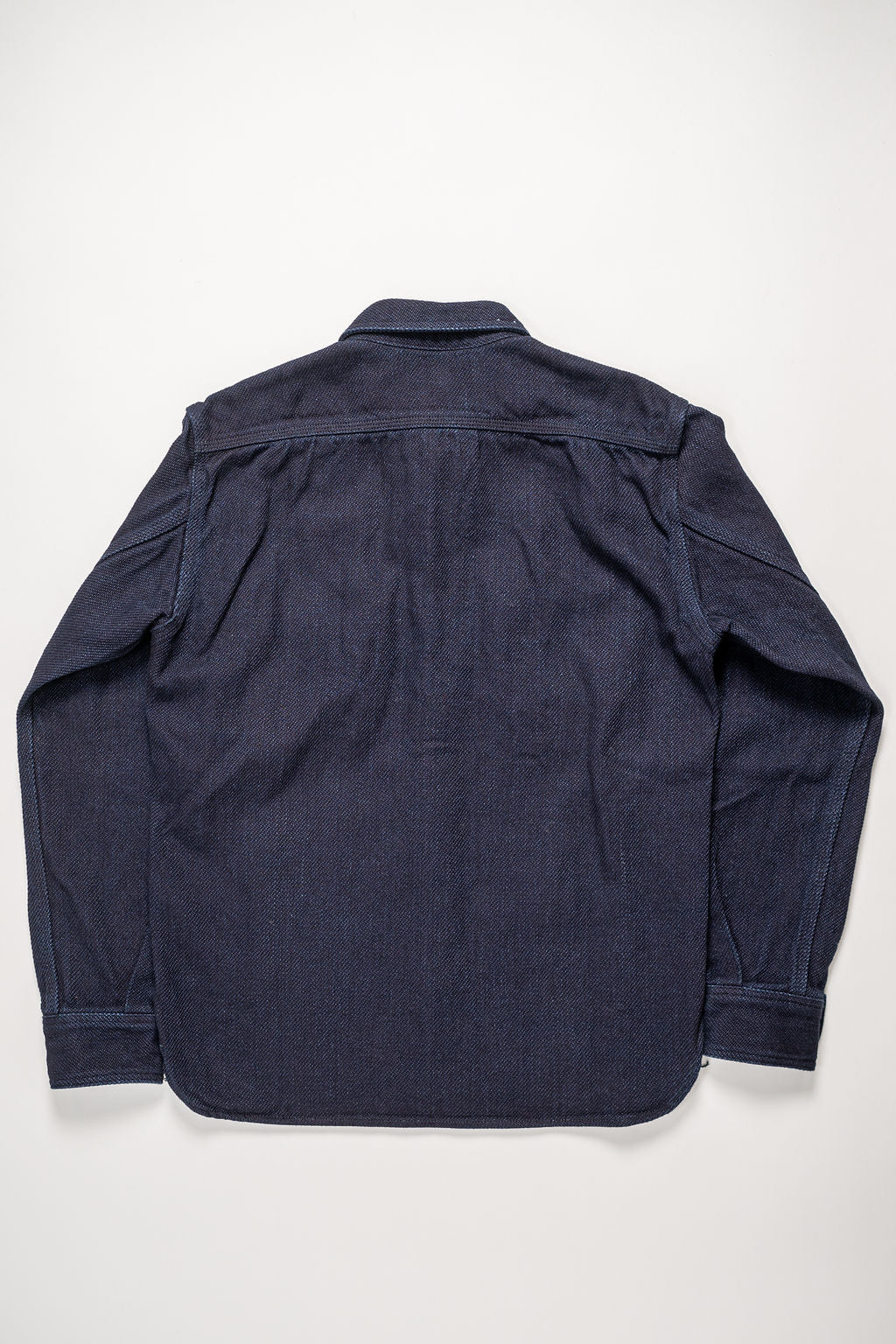 Momotaro MLS1070M23 Heavy Indigo Dobby Shirt - Indigo