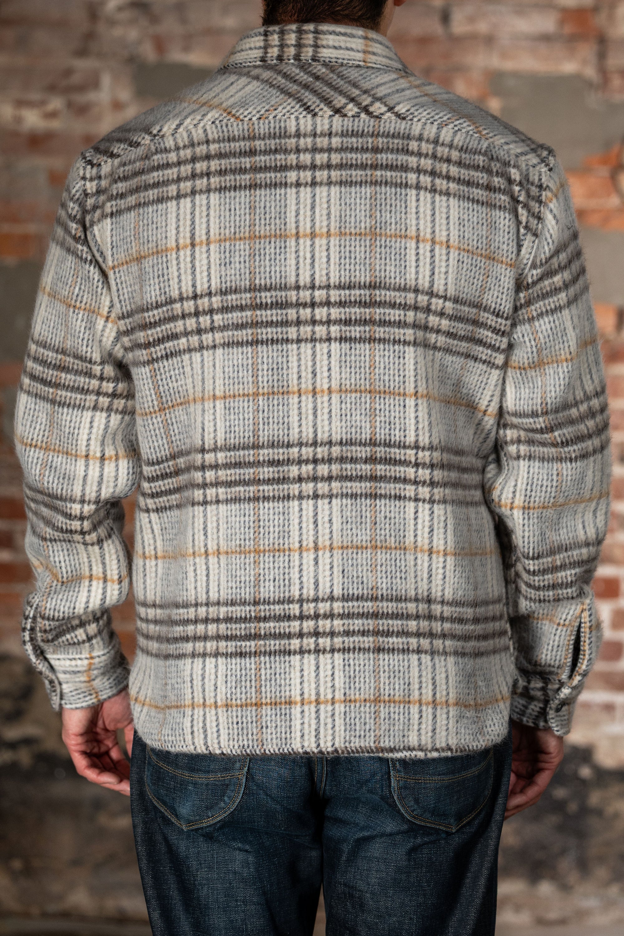 Freenote Cloth Benson - Smoke Plaid