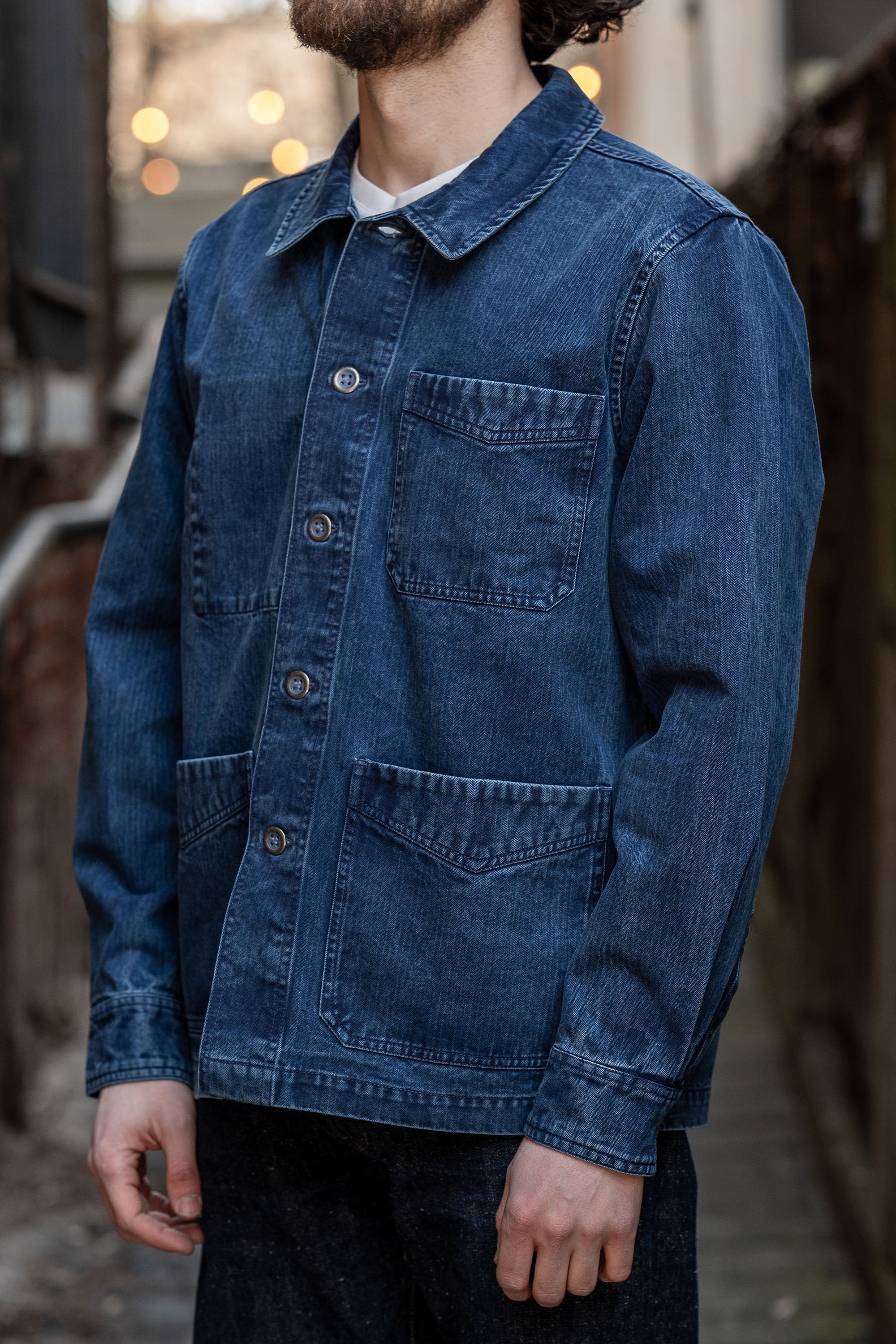 3sixteen French Work Jacket - Indigo