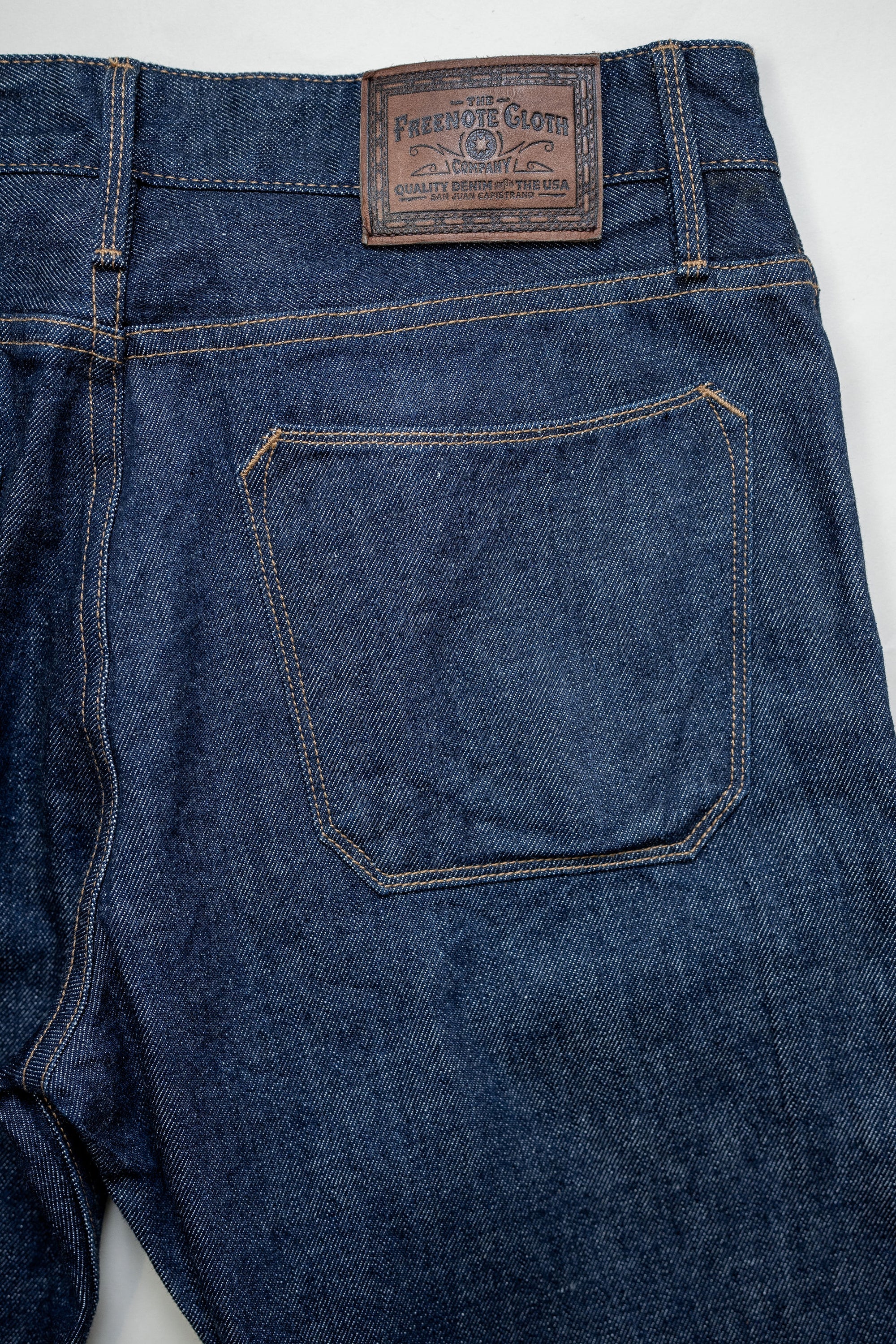 Freenote Cloth Portola - 15oz Rinsed Denim