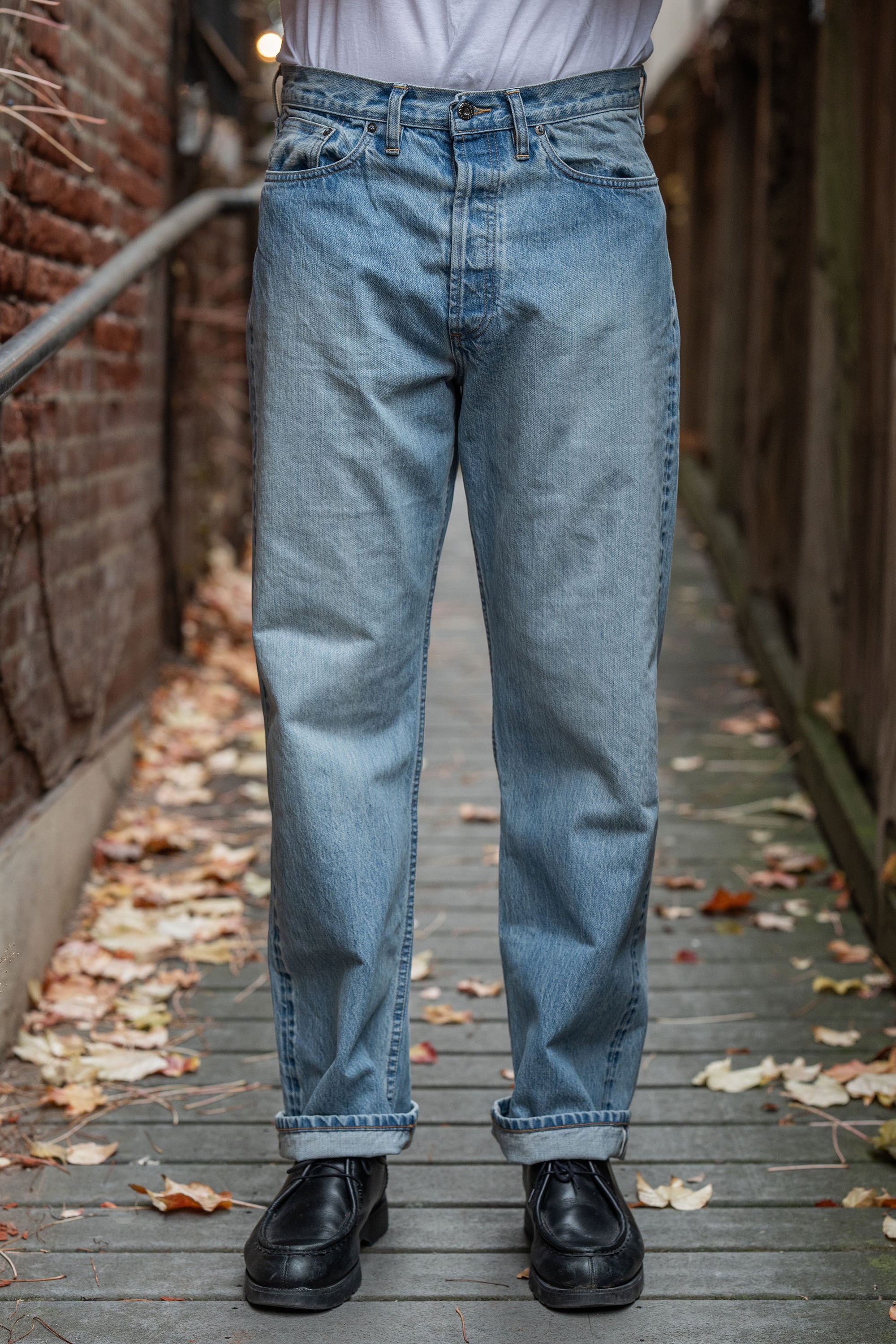 3sixteen RS⁠-⁠100xv Relaxed Straight ⁠-⁠ Indigo Selvedge Vintage Wash