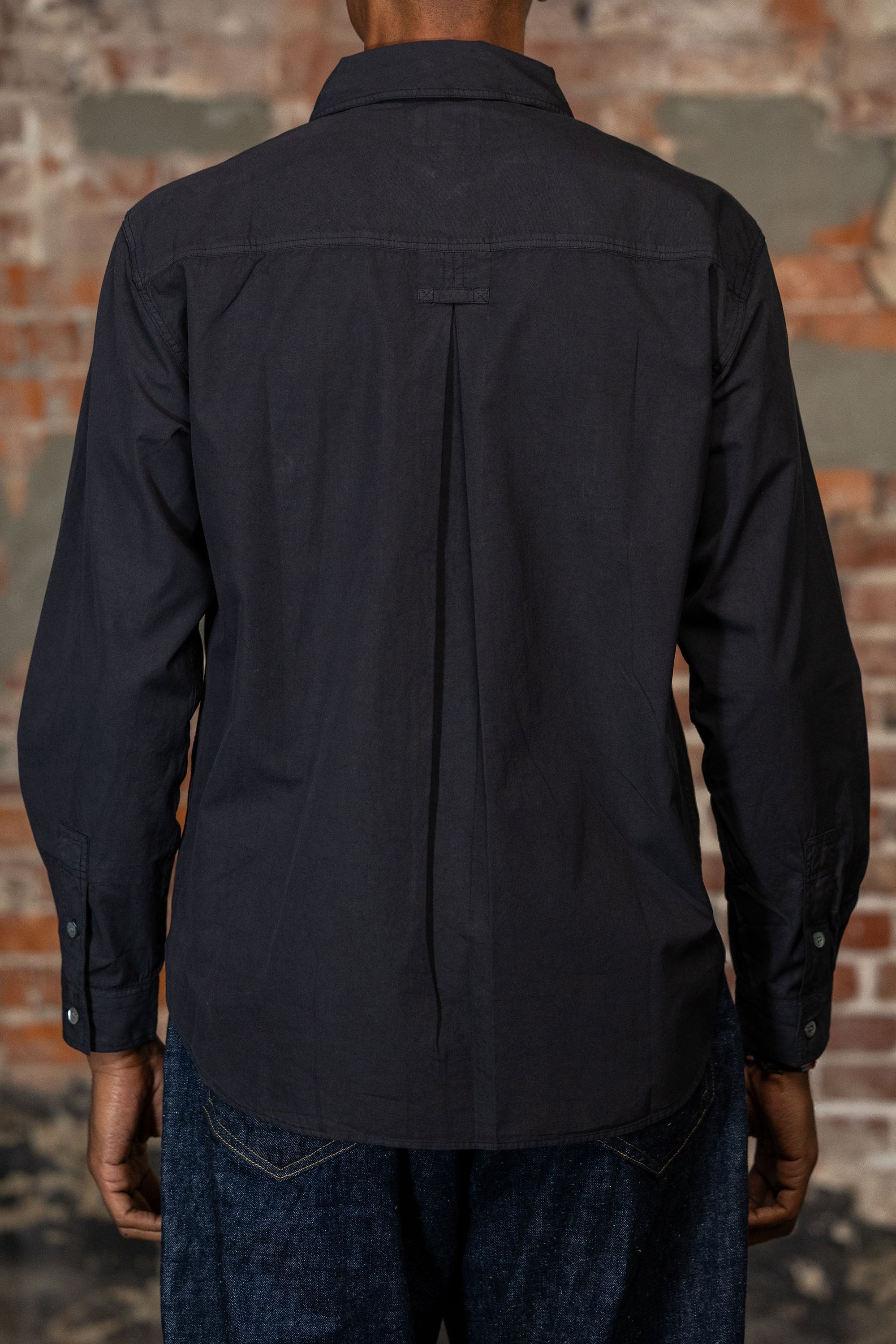 Knickerbocker Atlas Cotton Poplin Shirt - Peat