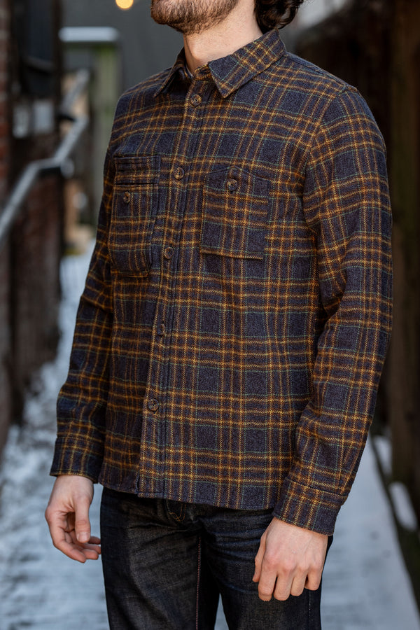 mlvince　embroidery check tweed shirt MLVINCE / メルヴィンス 正規通販 | UNCHAIN