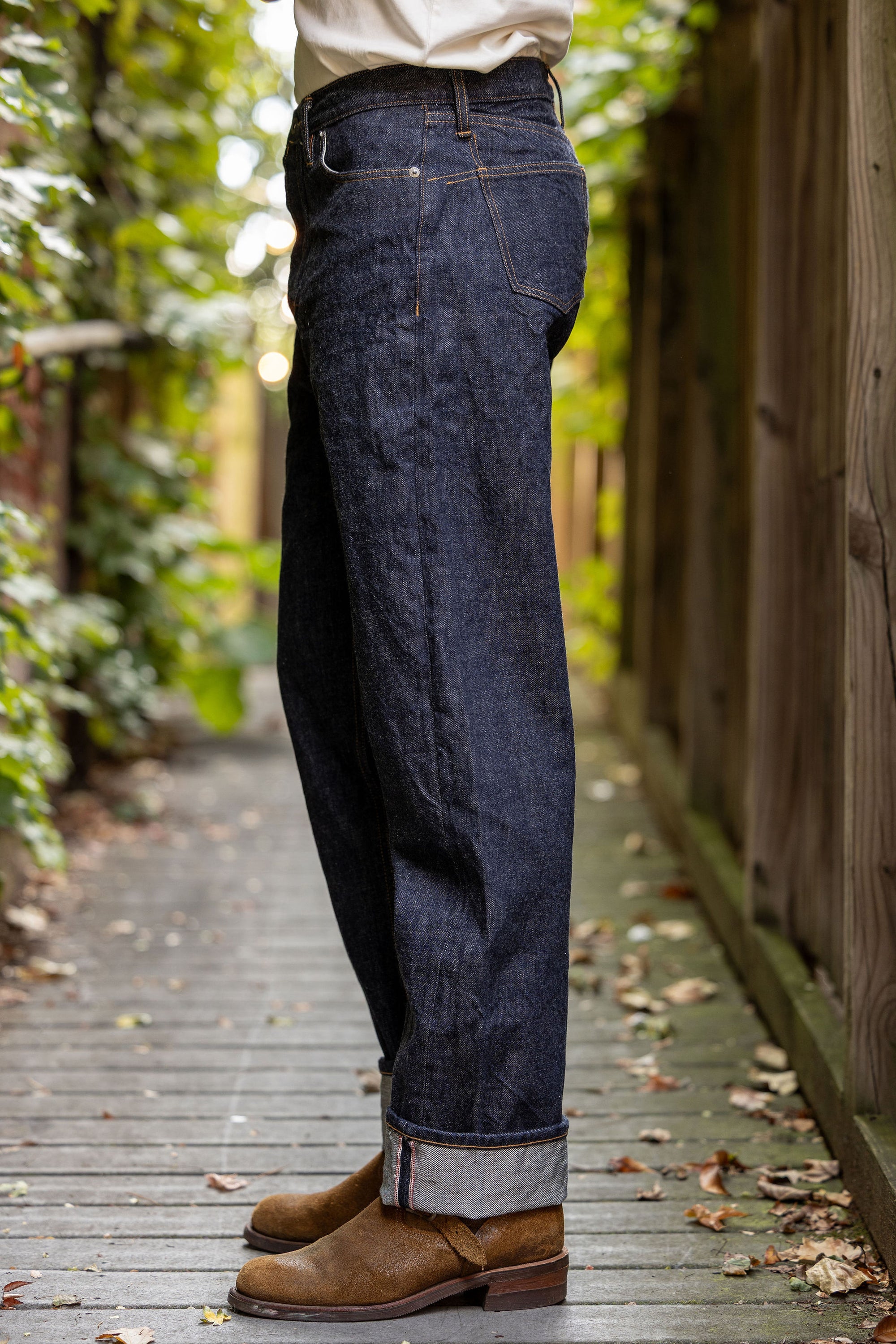 3sixteen RS-100xk Relaxed Straight ⁠-⁠ Rinsed Indigo Kibata
