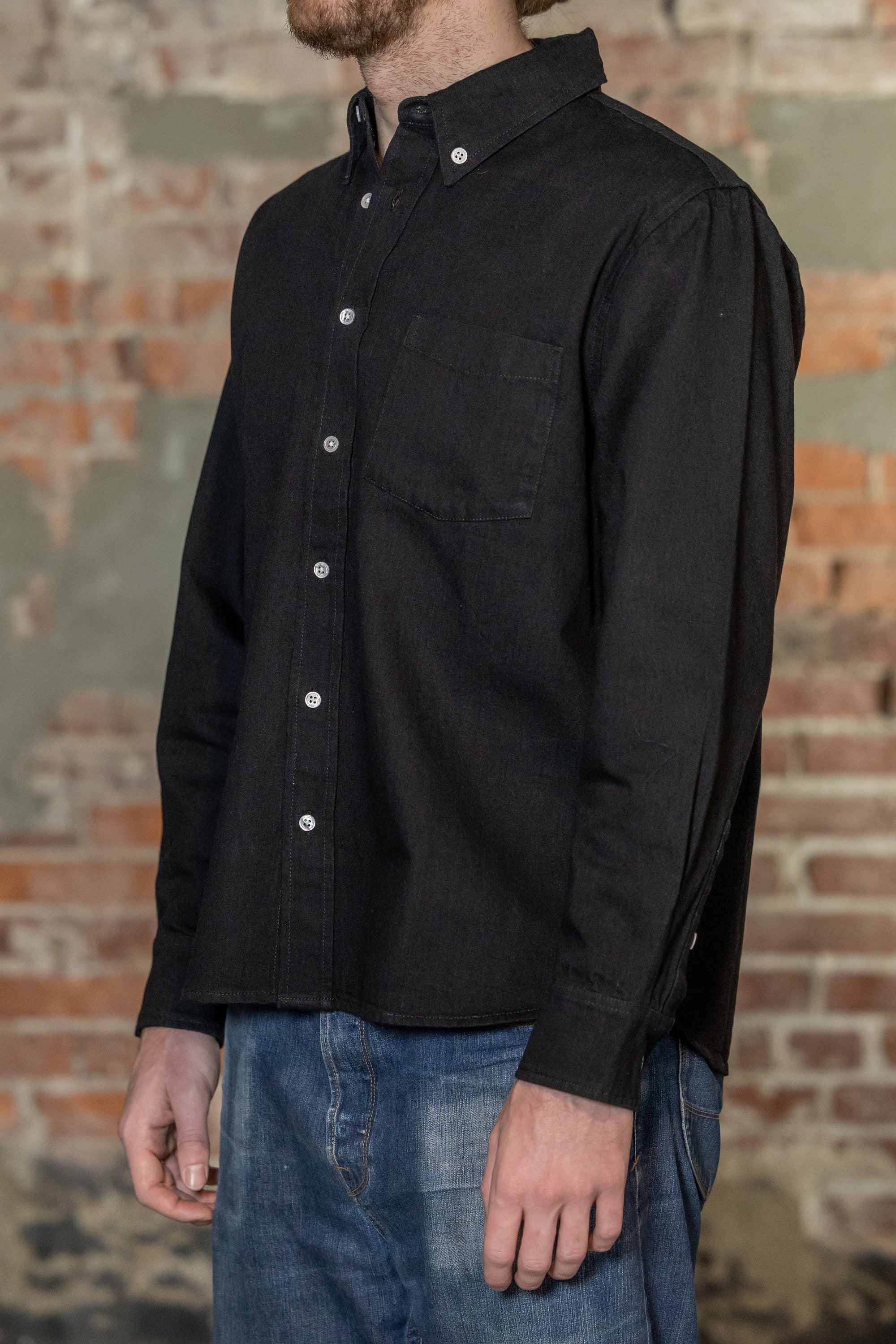 3sixteen Denim BD Shirt - Black Selvedge