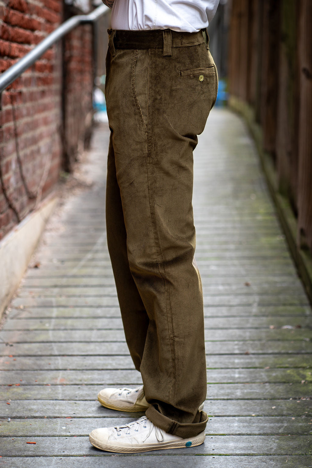 Freenote Cloth Deck Pant - Olive Cord