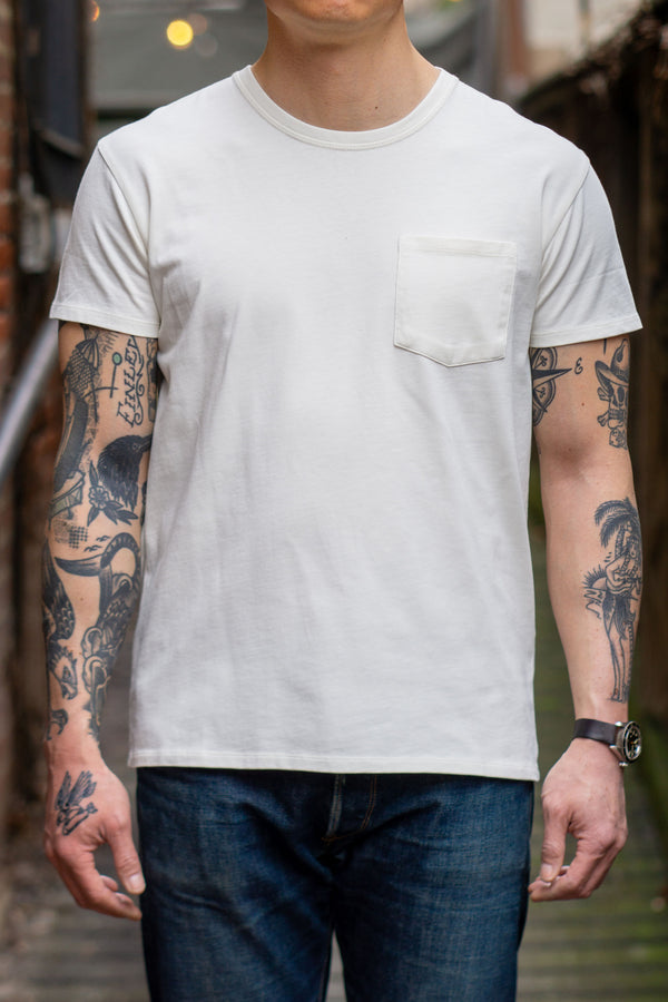 Indigofera Wilson T-Shirt - Cocatoo White - Franklin & Poe