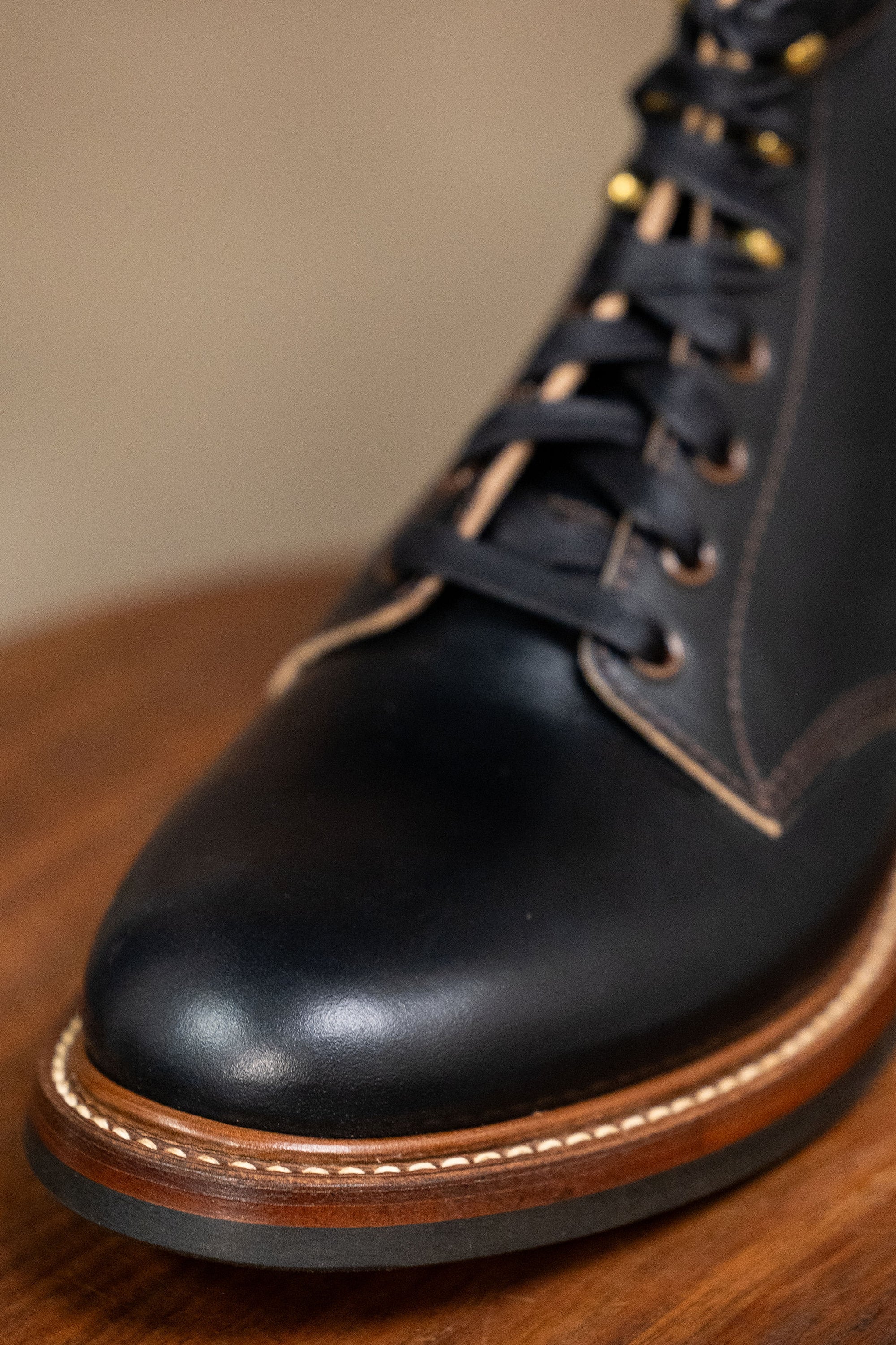 John Lofgren El Capitan Boots - Horween Leather Black Chromexcel