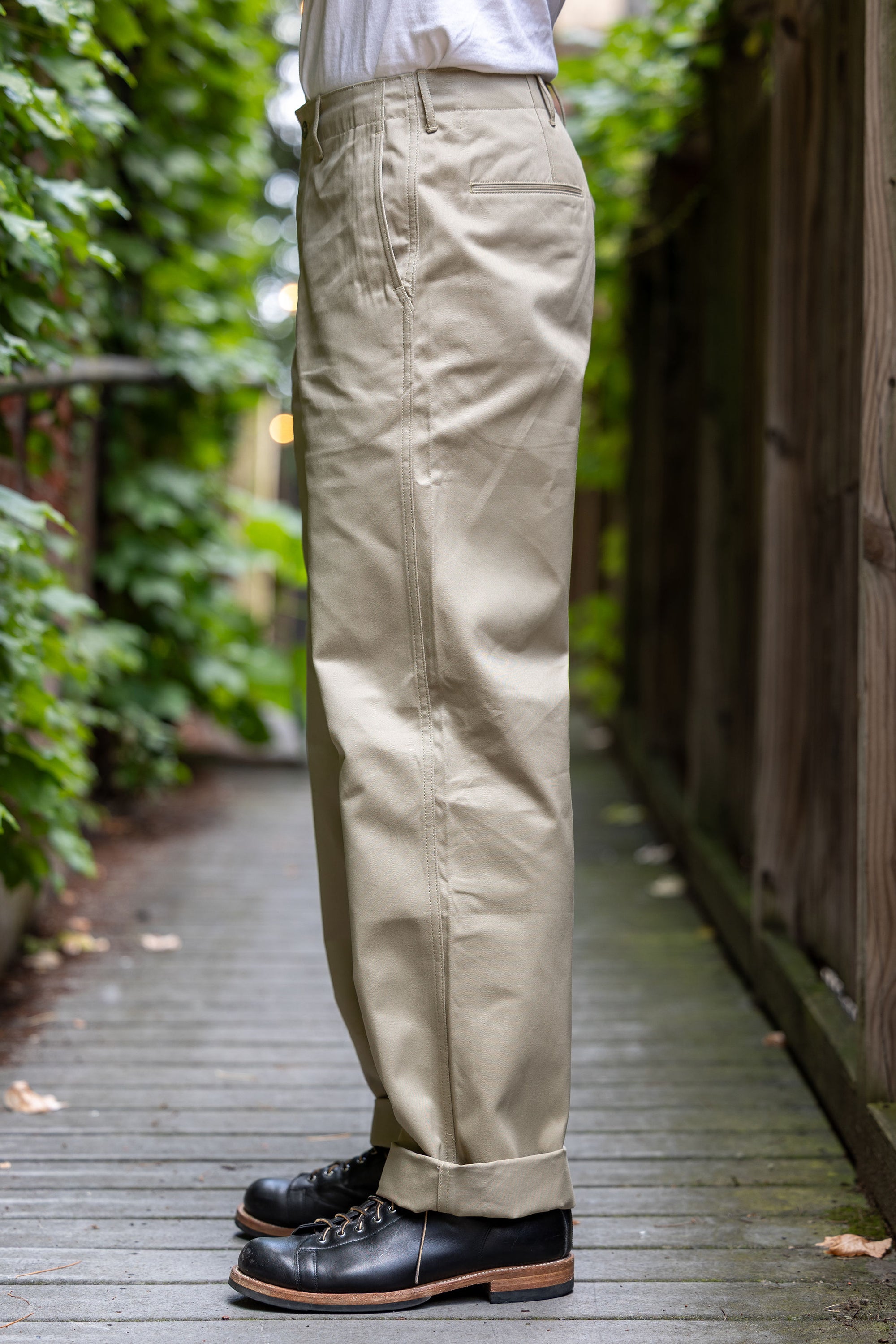 Buzz Rickson's Lot No. M43036 Early Military Chinos 1942 Model - Khaki