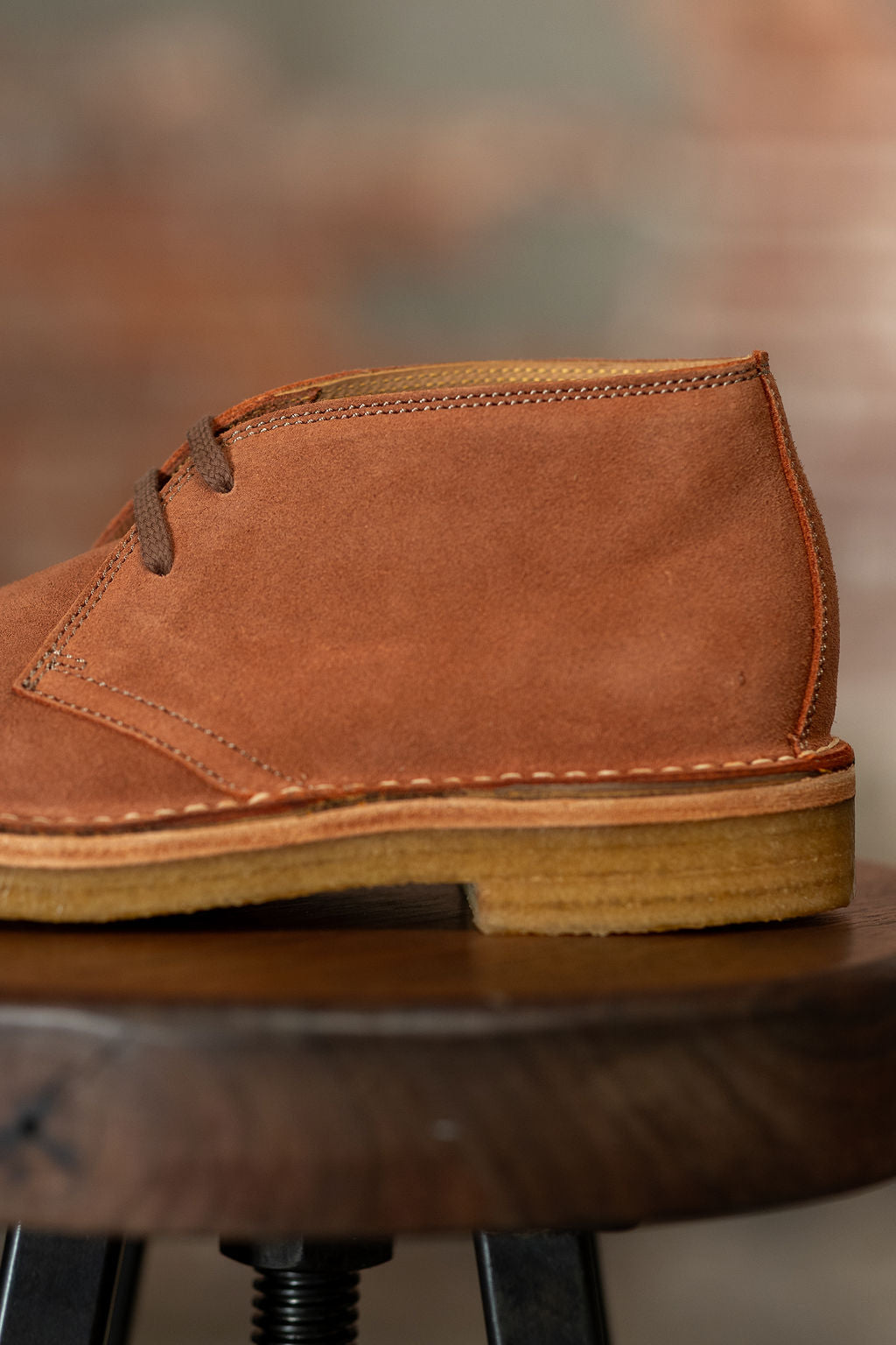 John Lofgren Military Desert Boots - Japanese Suede Tobacco