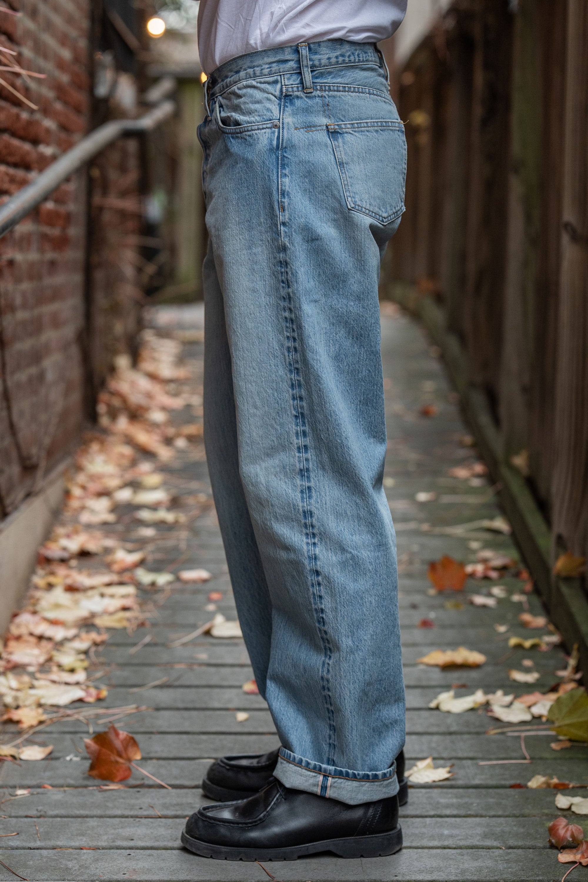 3sixteen RS⁠-⁠100xv Relaxed Straight ⁠-⁠ Indigo Selvedge Vintage Wash