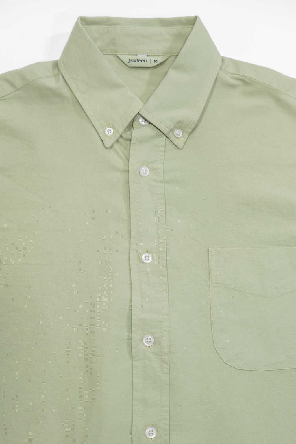 3sixteen Big Oxford - Celadon
