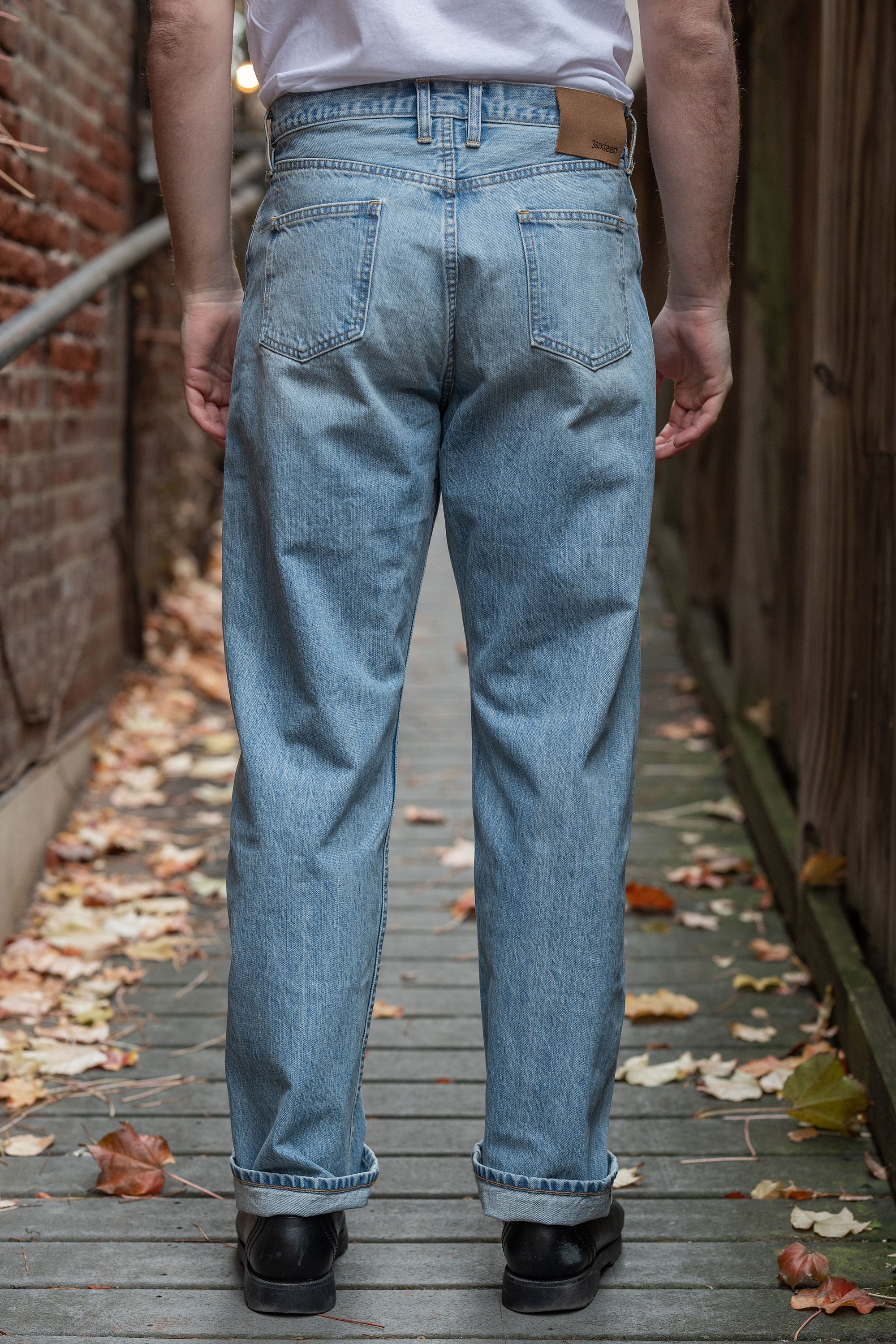 3sixteen RS⁠-⁠100xv Relaxed Straight ⁠-⁠ Indigo Selvedge Vintage Wash