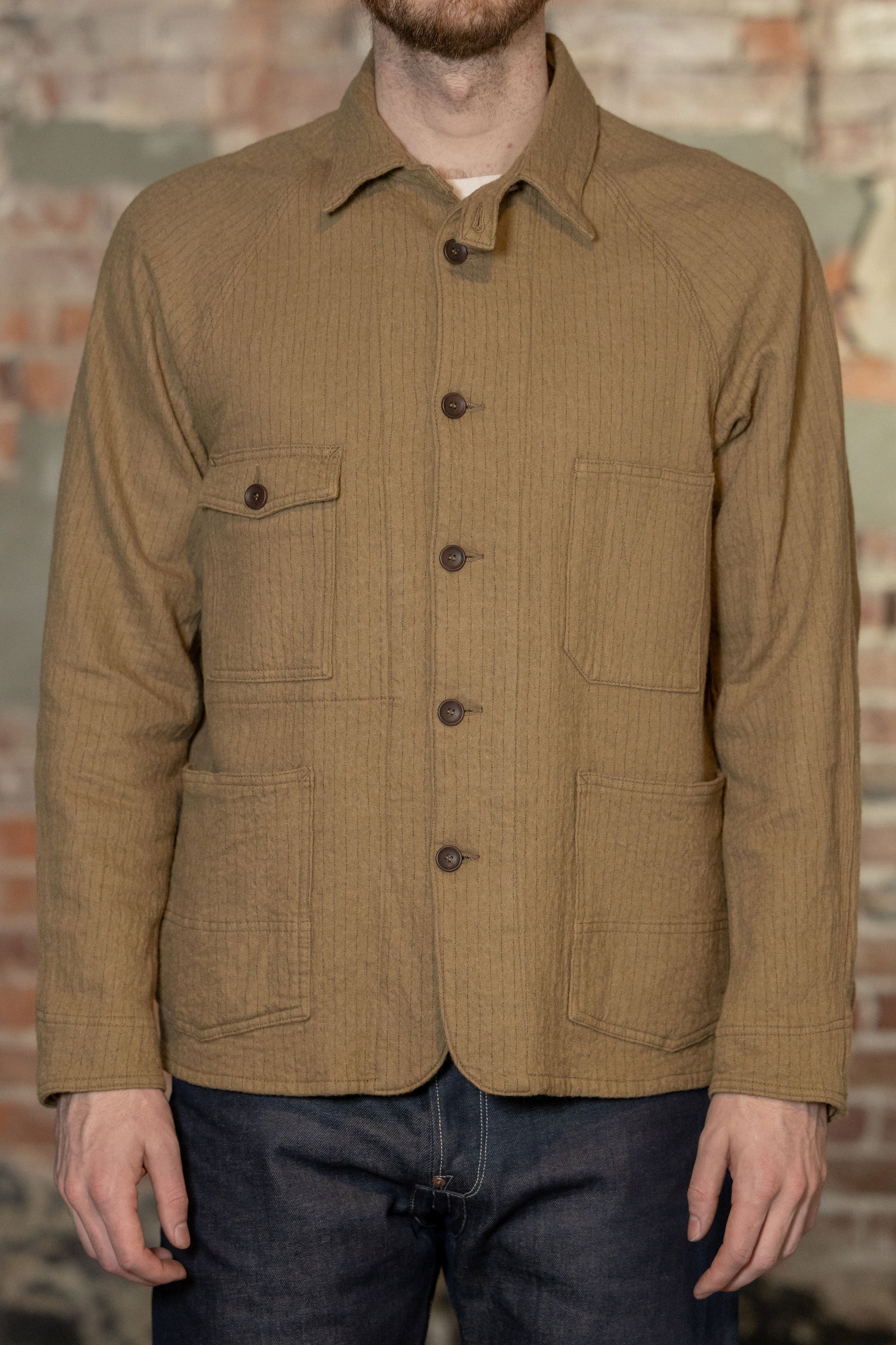 Seuvas C/W Raglan Coverall - Khaki
