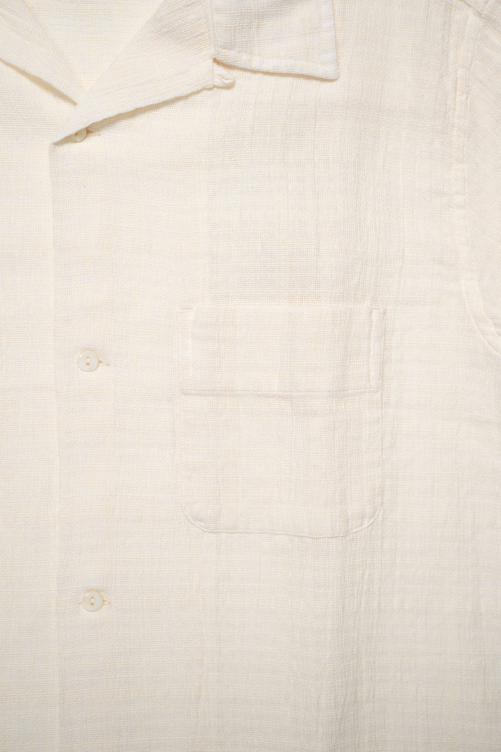 Knickerbocker Oliveira Breeze Weave Shirt - Bone