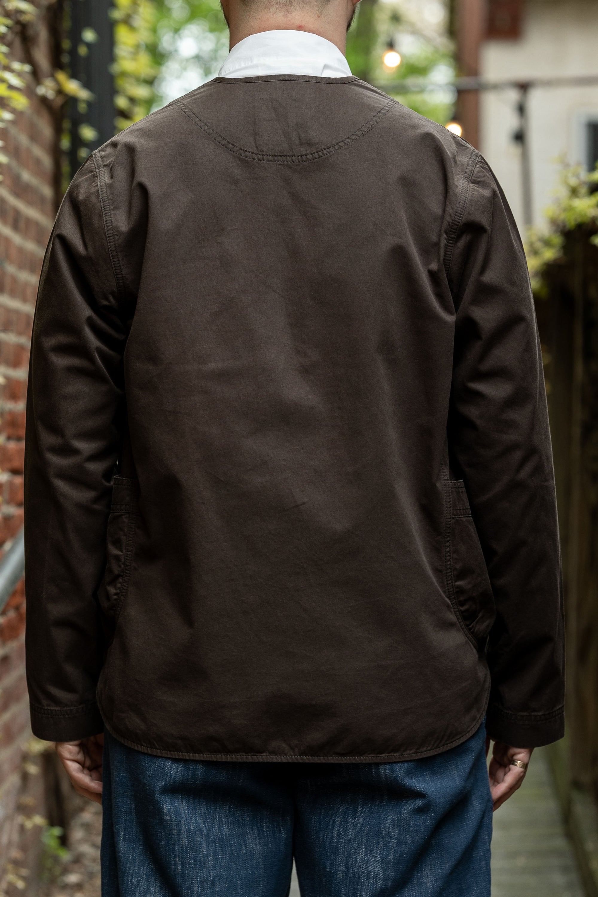 Hansen Garments Bernard Flight Jacket - Coffee Drill