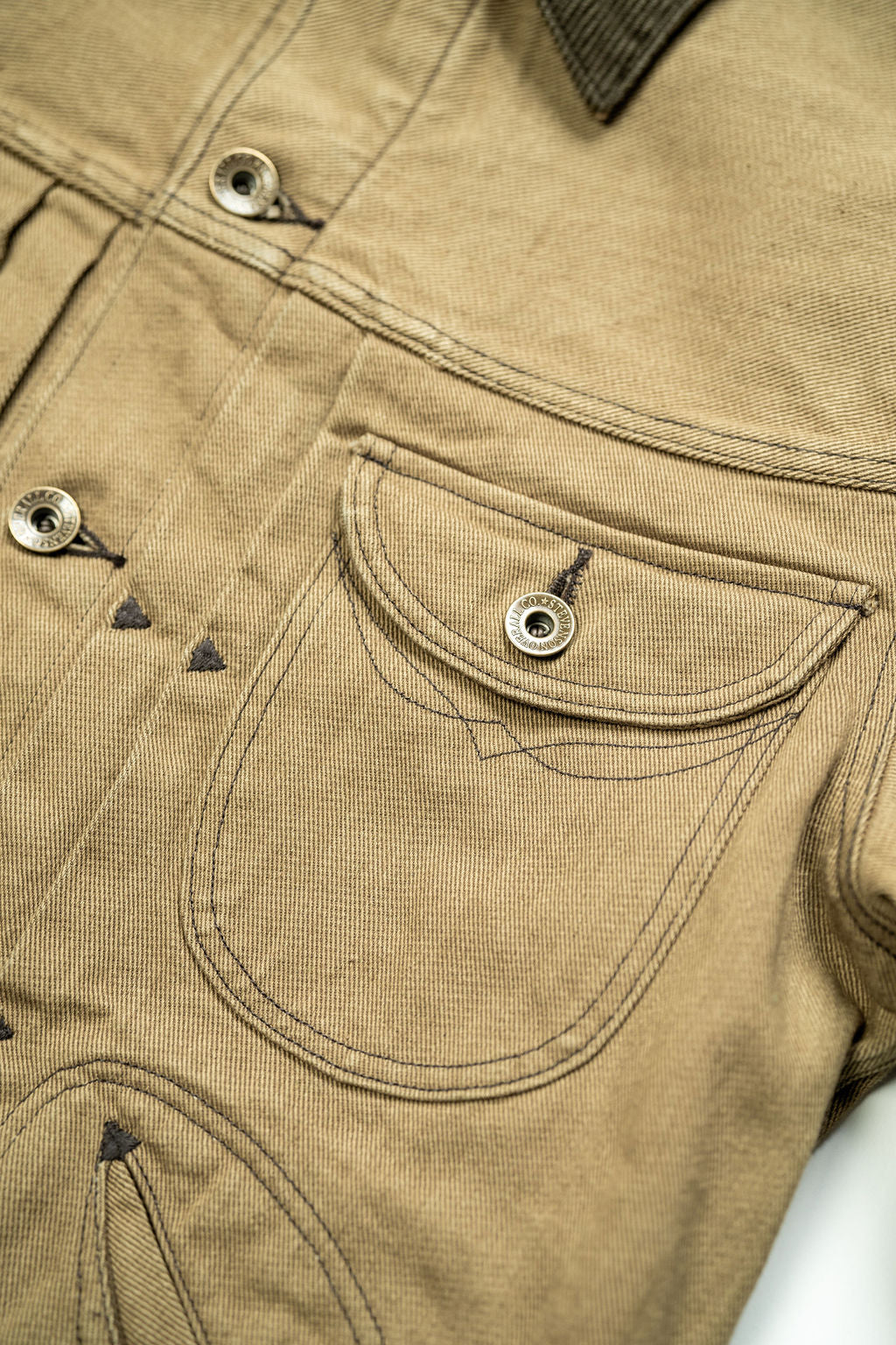 Stevenson Overall Co. Stockman Jacket SM1 - Khaki