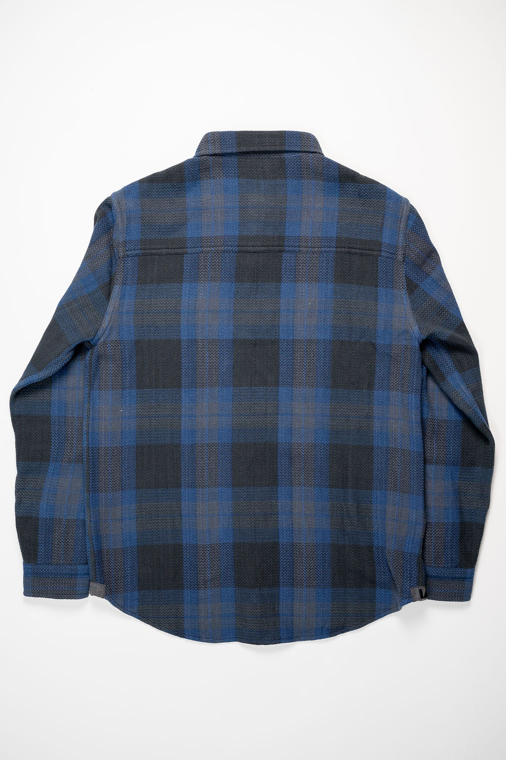 Indi + Ash Ames Workshirt - Indigo/Iron Handwoven Plaid