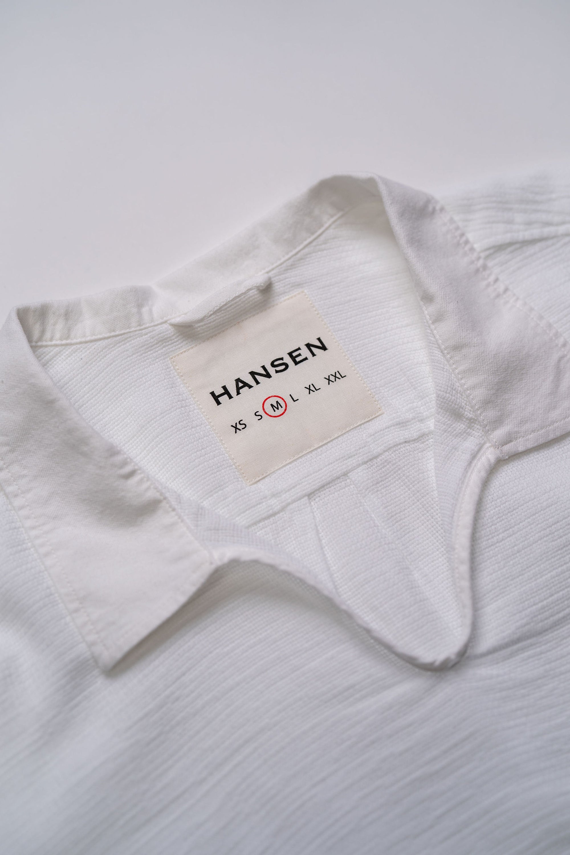 Hansen Garments Marius Casual Pull-on Shirt - White