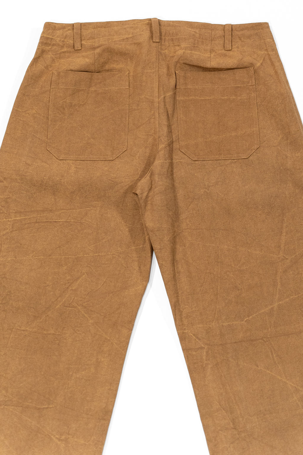 Indi + Ash Raka Pant - Coyote Organic Cotton Millwoven Stone Enzyme Canvas