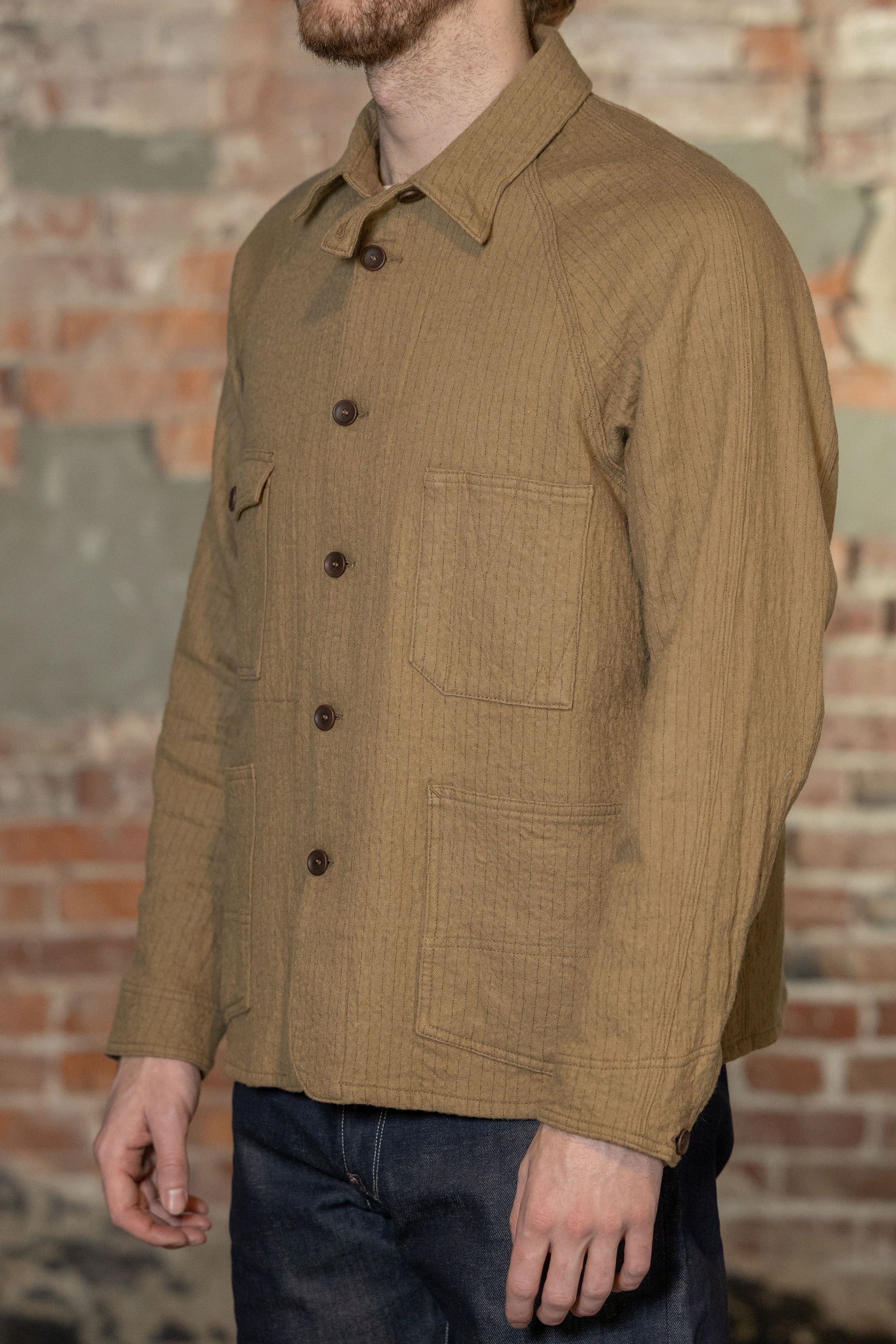 Seuvas C/W Raglan Coverall - Khaki