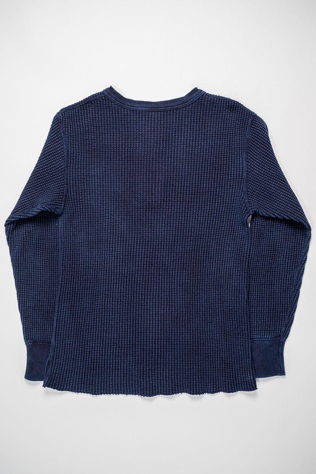 UES Big Waffle Henley - Indigo