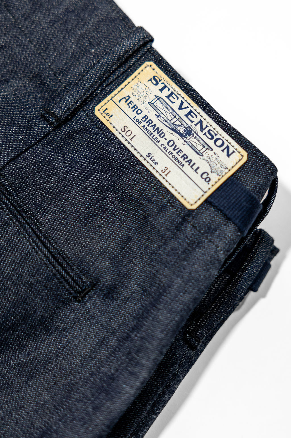 Stevenson Overall Co. Side-Out - 10oz Indigo Denim