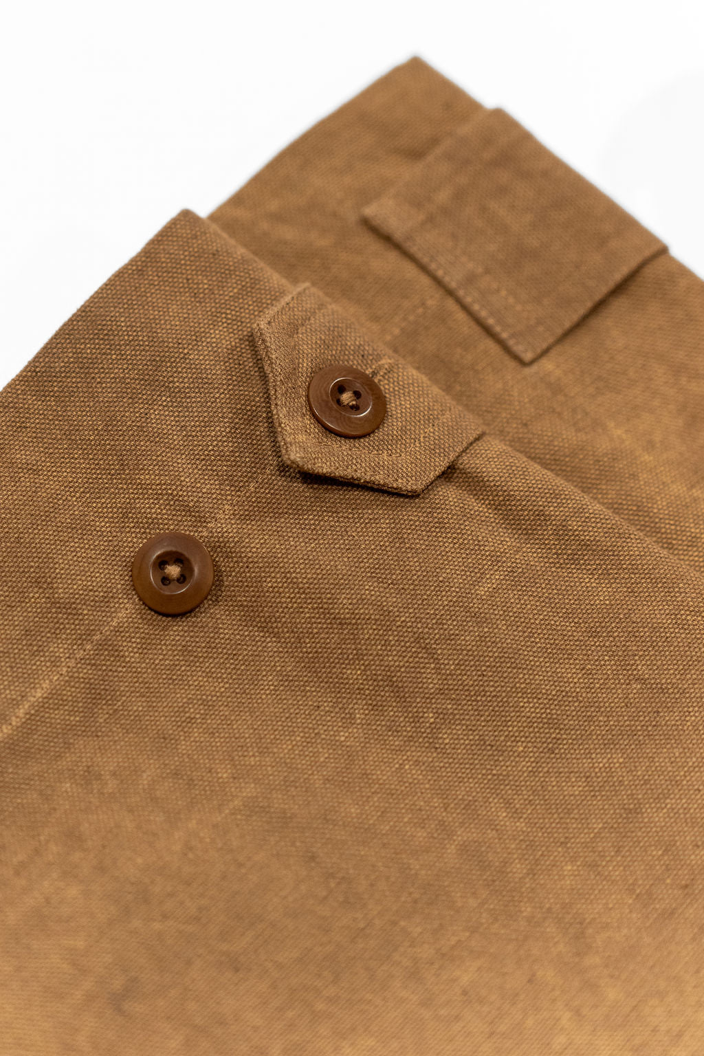Indi + Ash Raka Pant - Coyote Organic Cotton Millwoven Stone Enzyme Canvas