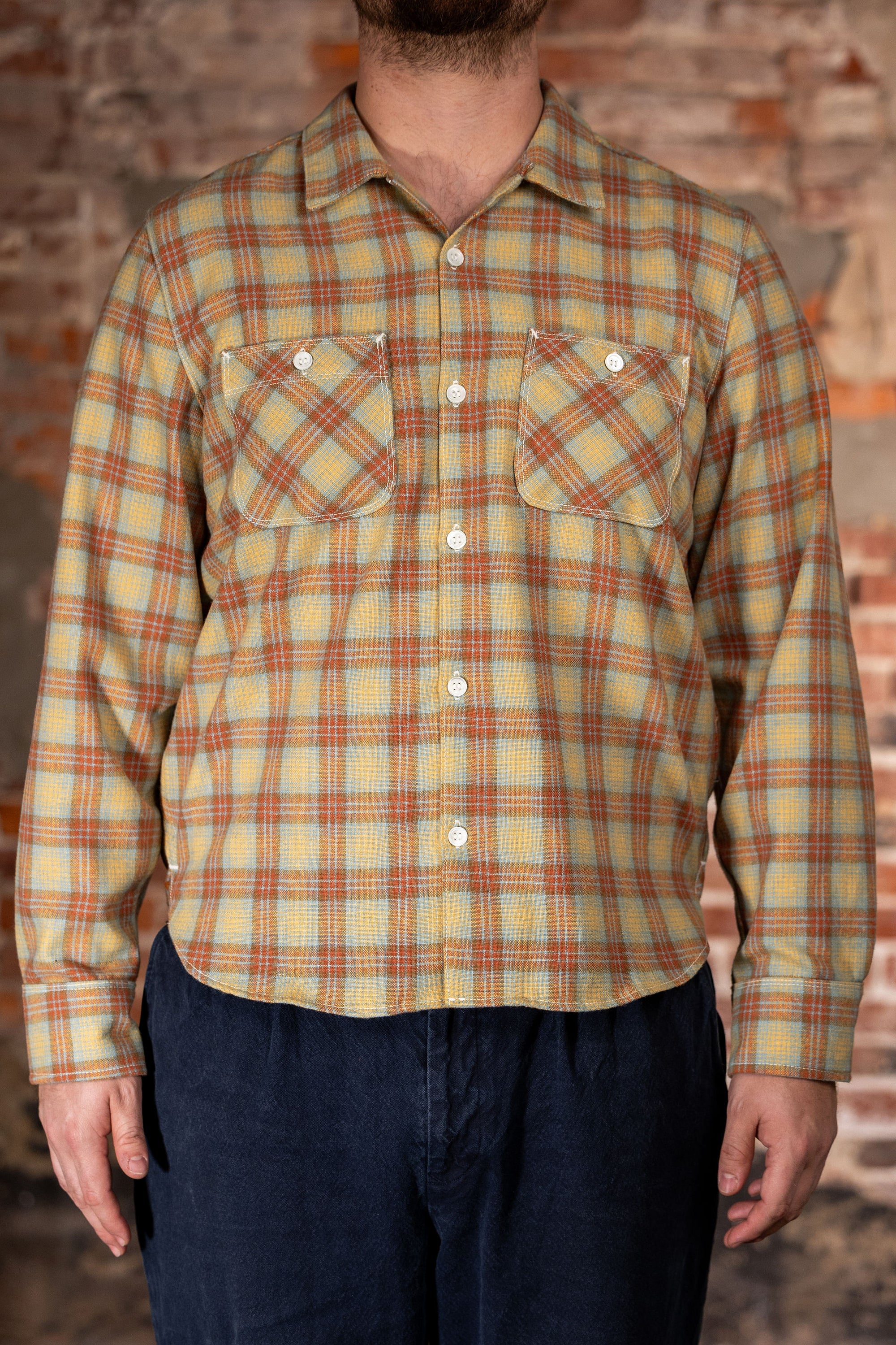 Freenote Cloth Dayton - LS Goldtail Wool