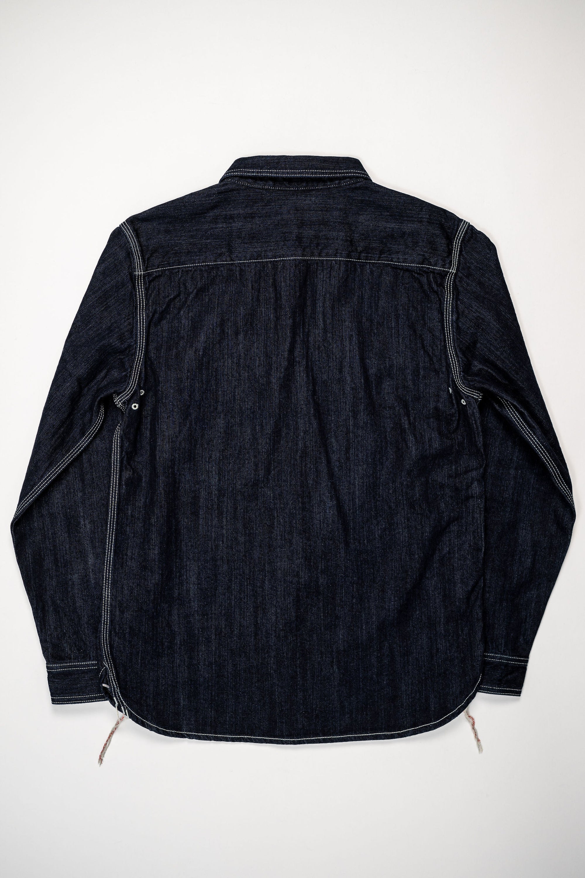 The Flat Head FN-SDK-301L Denim Work Shirt - 10oz Selvedge Denim