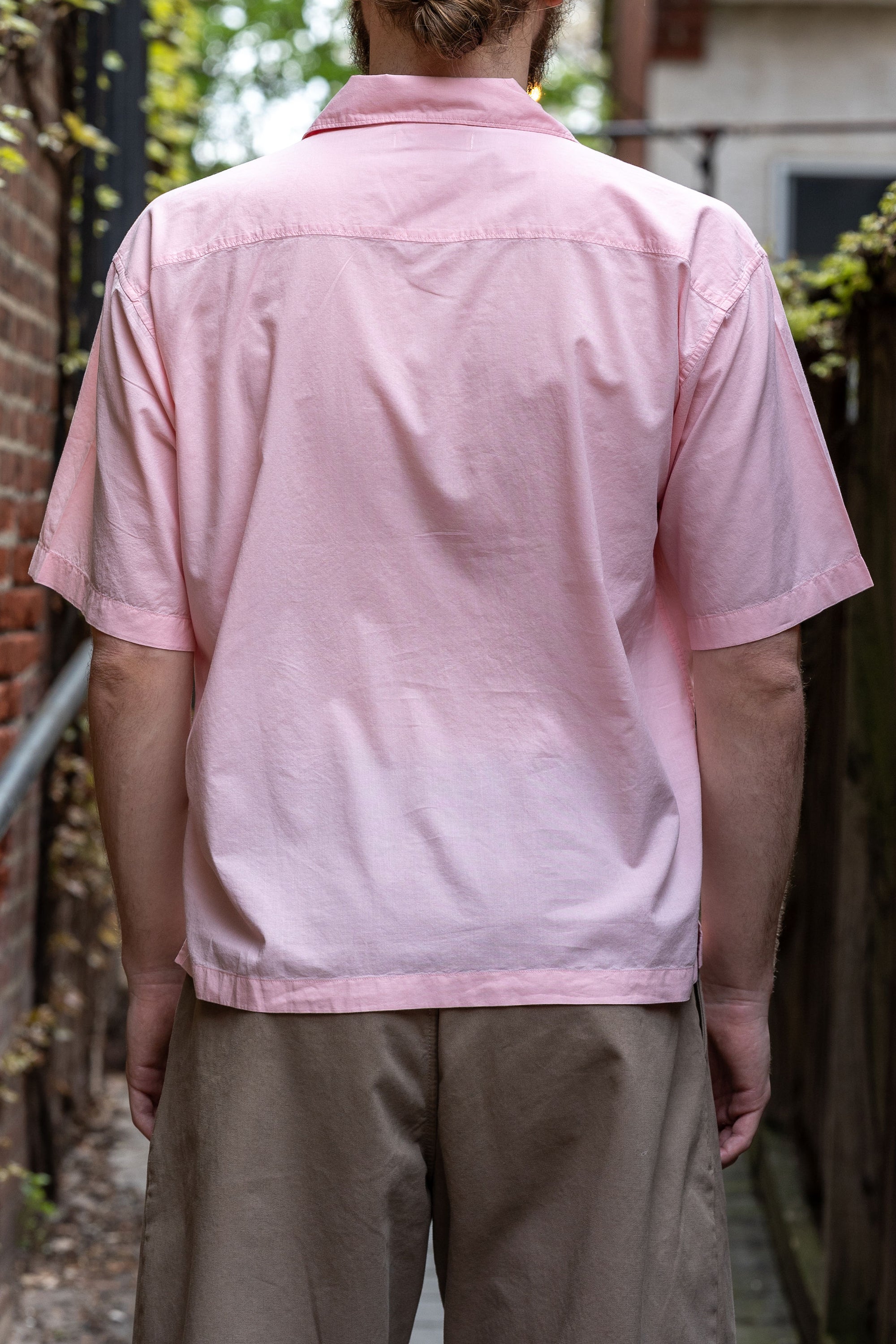 Merz b. Schwanen SHIRT09LP Light Organic Cotton Poplin - Faded Peach
