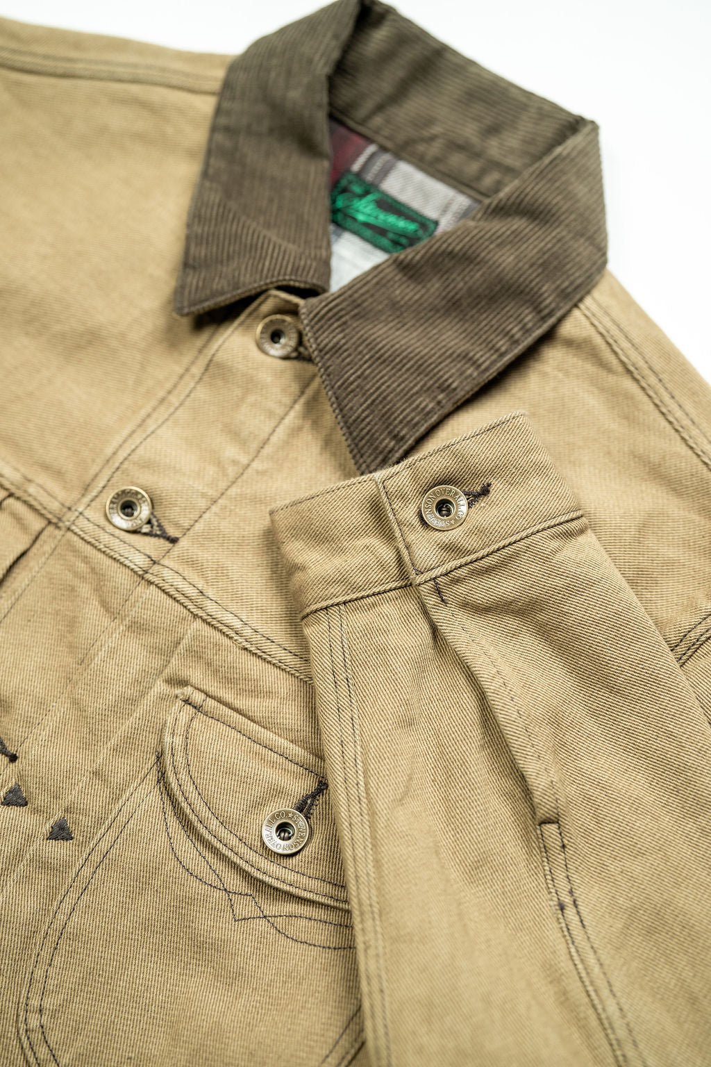 Stevenson Overall Co. Stockman Jacket SM1 - Khaki