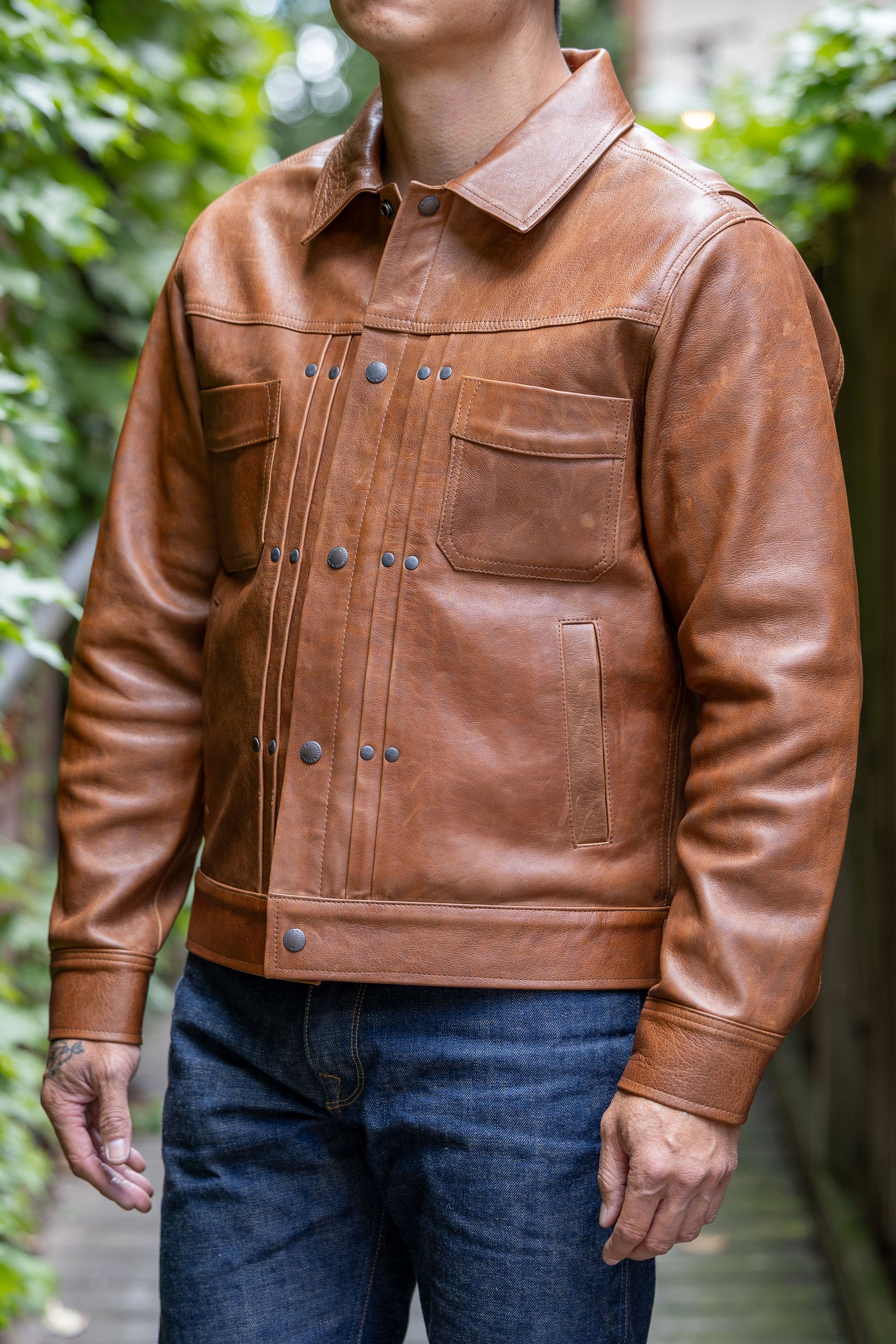 Freenote Cloth RJ-1 - Tobacco Maryam Horsehide