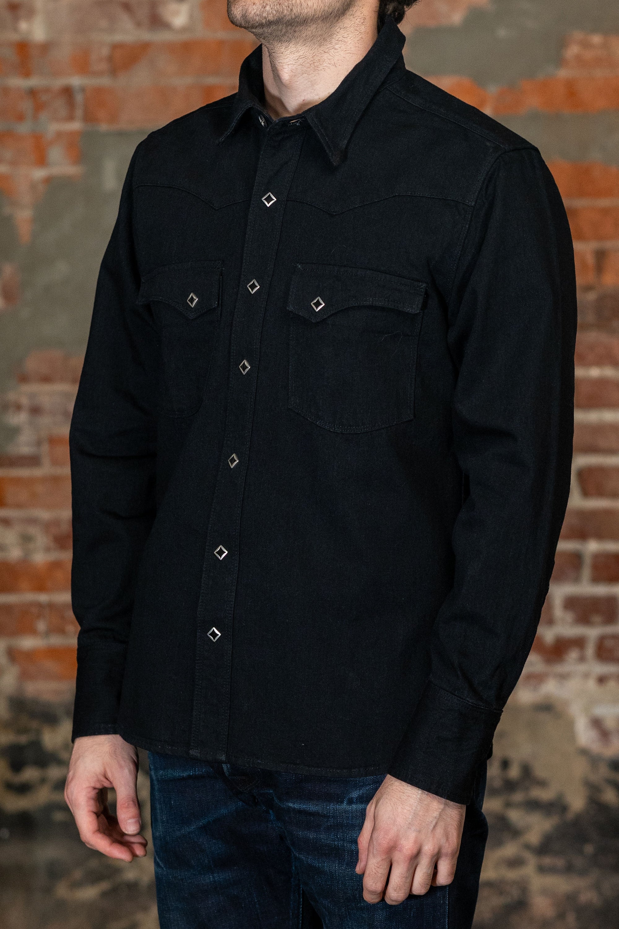 Freenote Cloth Calico - 9oz Black Denim