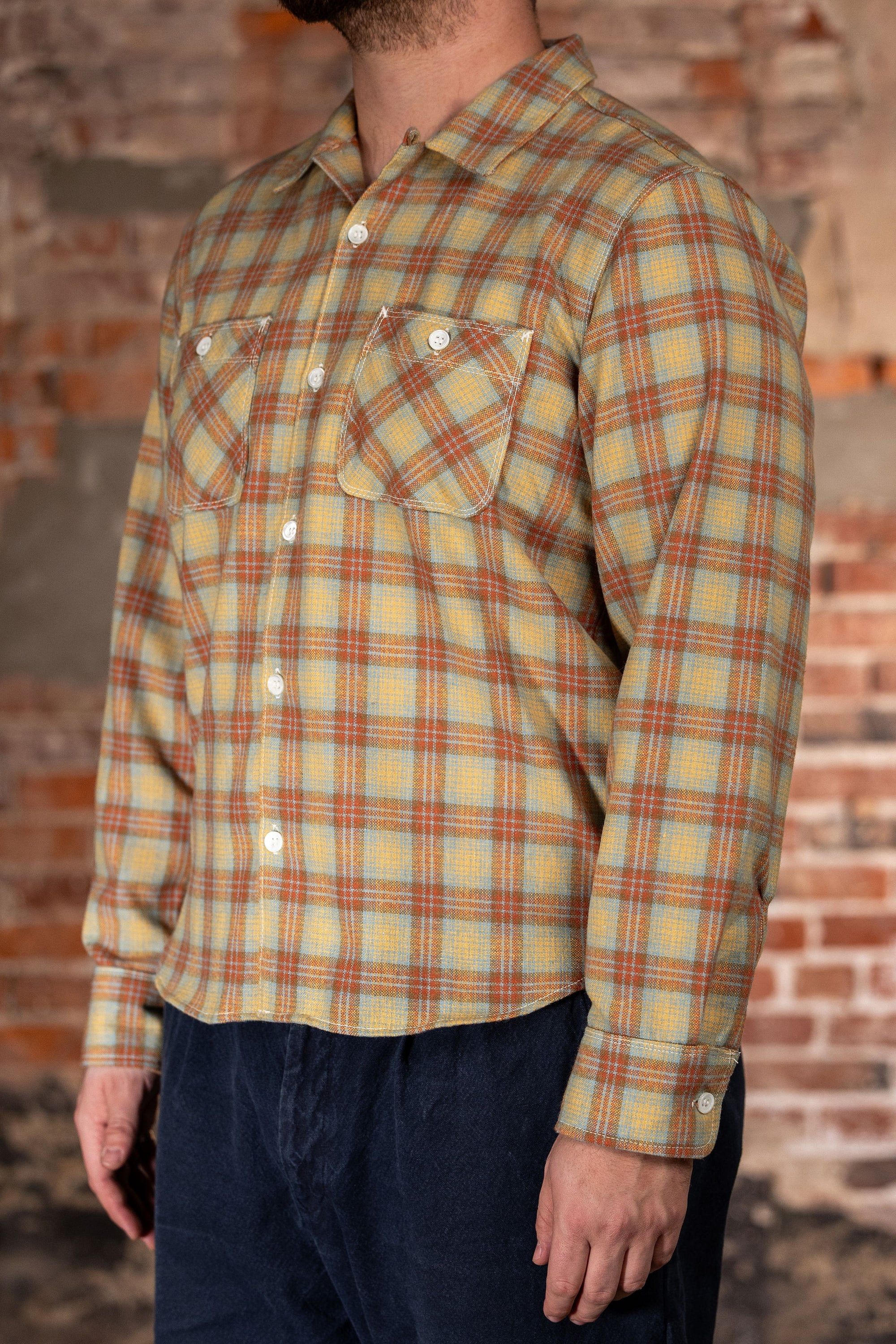 Freenote Cloth Dayton - LS Goldtail Wool