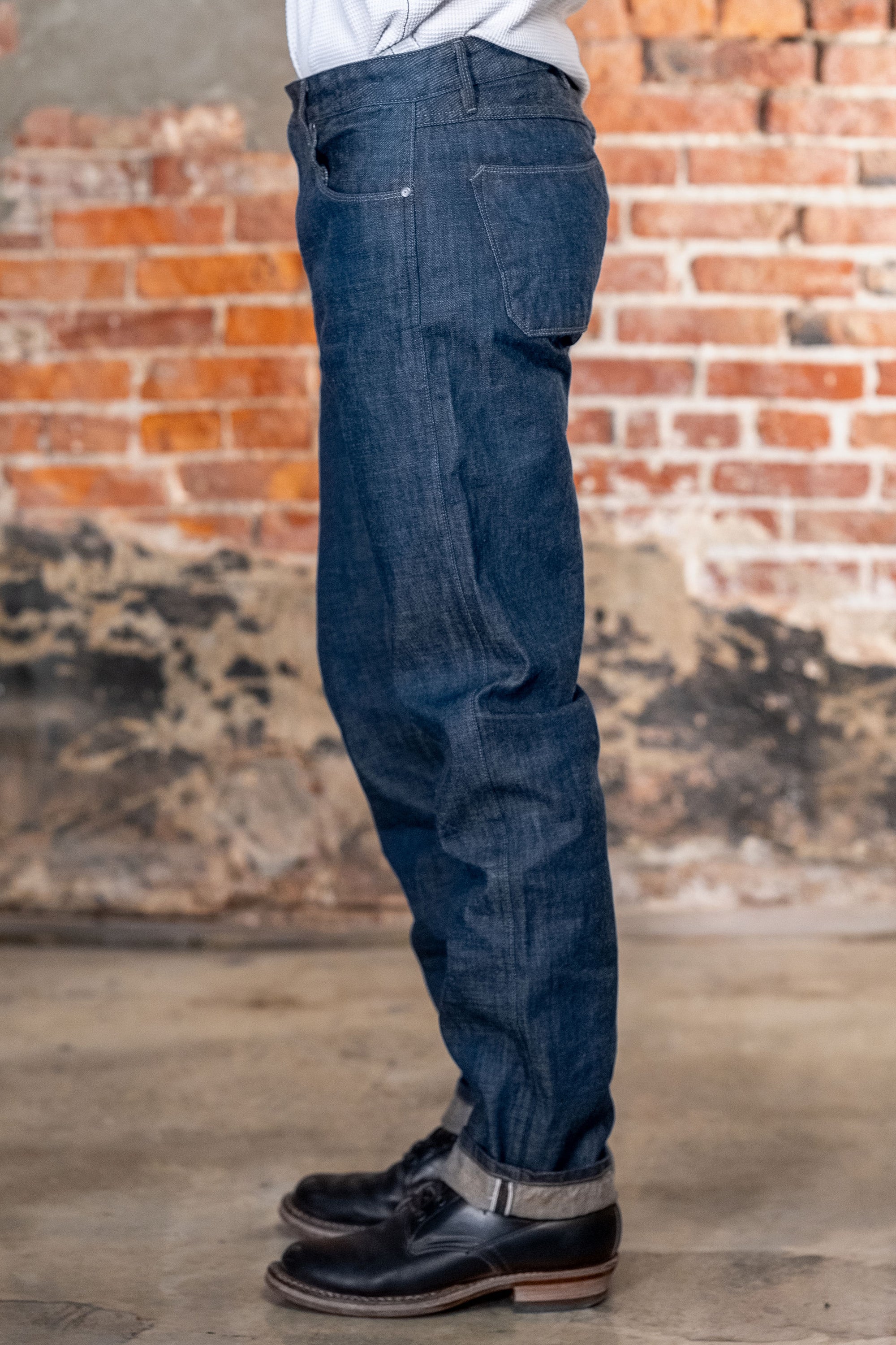 Freenote Cloth Wilkes - 13oz Natural Rinsed Indigo