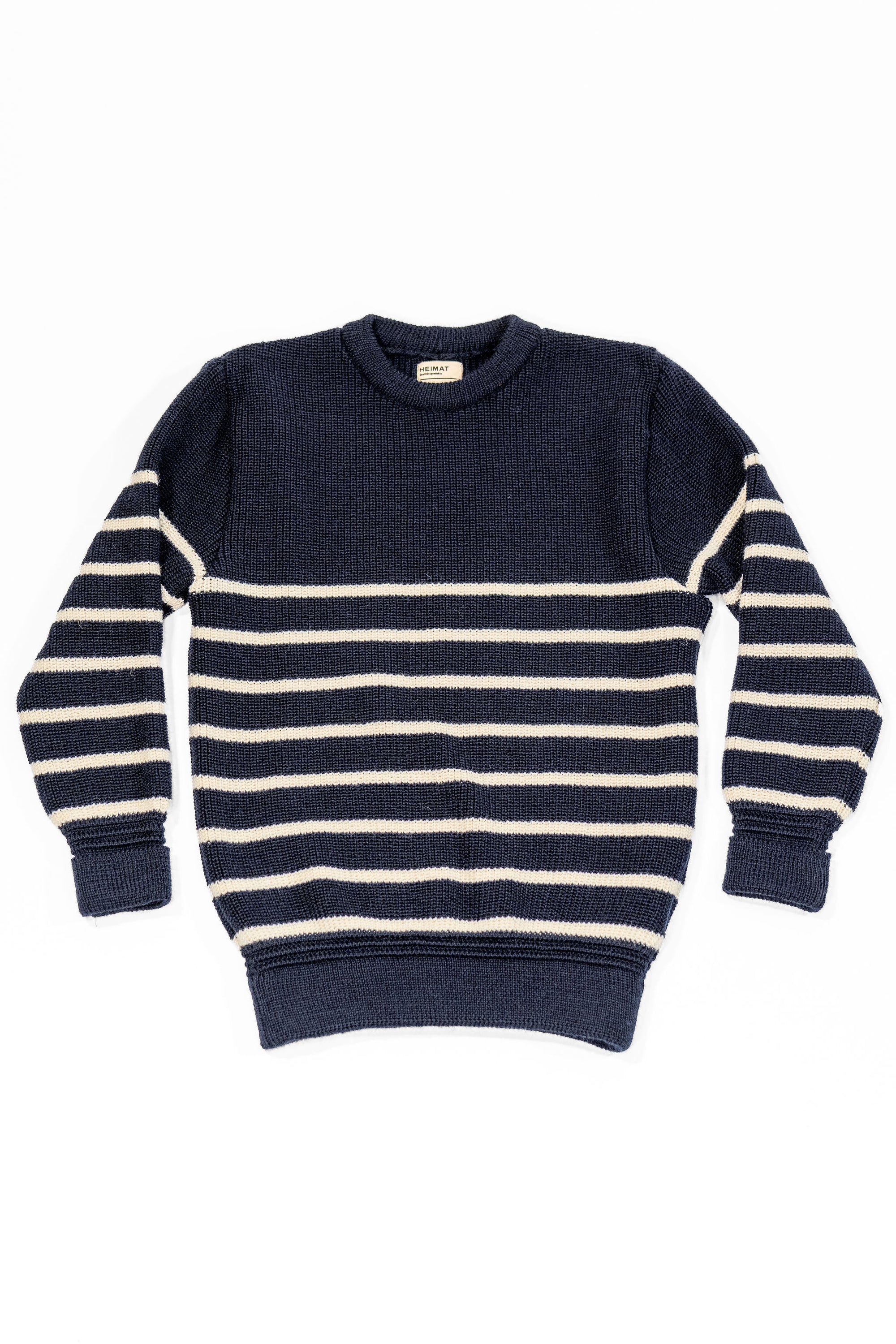 Heimat Textil Signal Sweater - Ink/Seashell Mariner