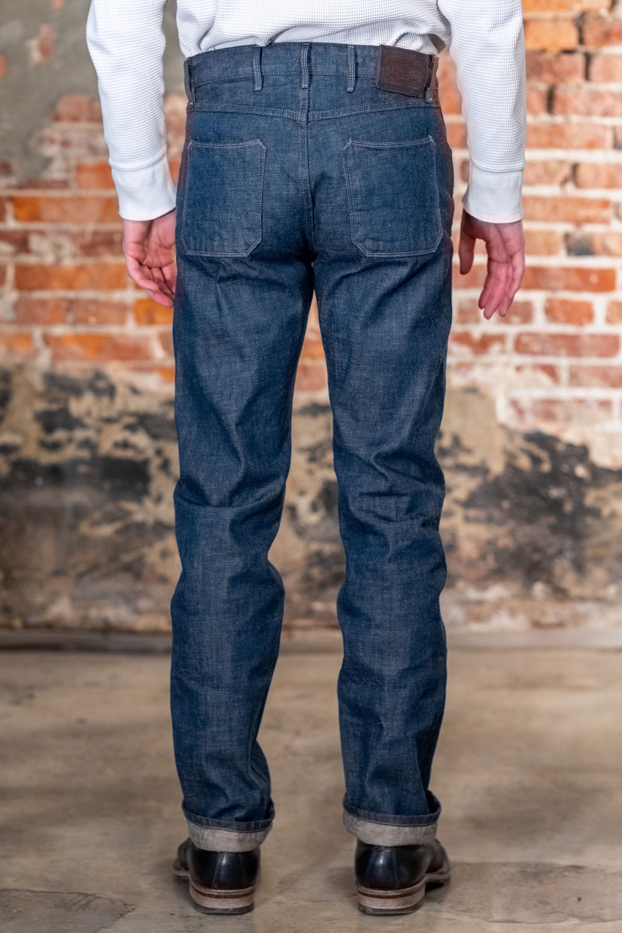 Freenote Cloth Wilkes - 13oz Natural Rinsed Indigo