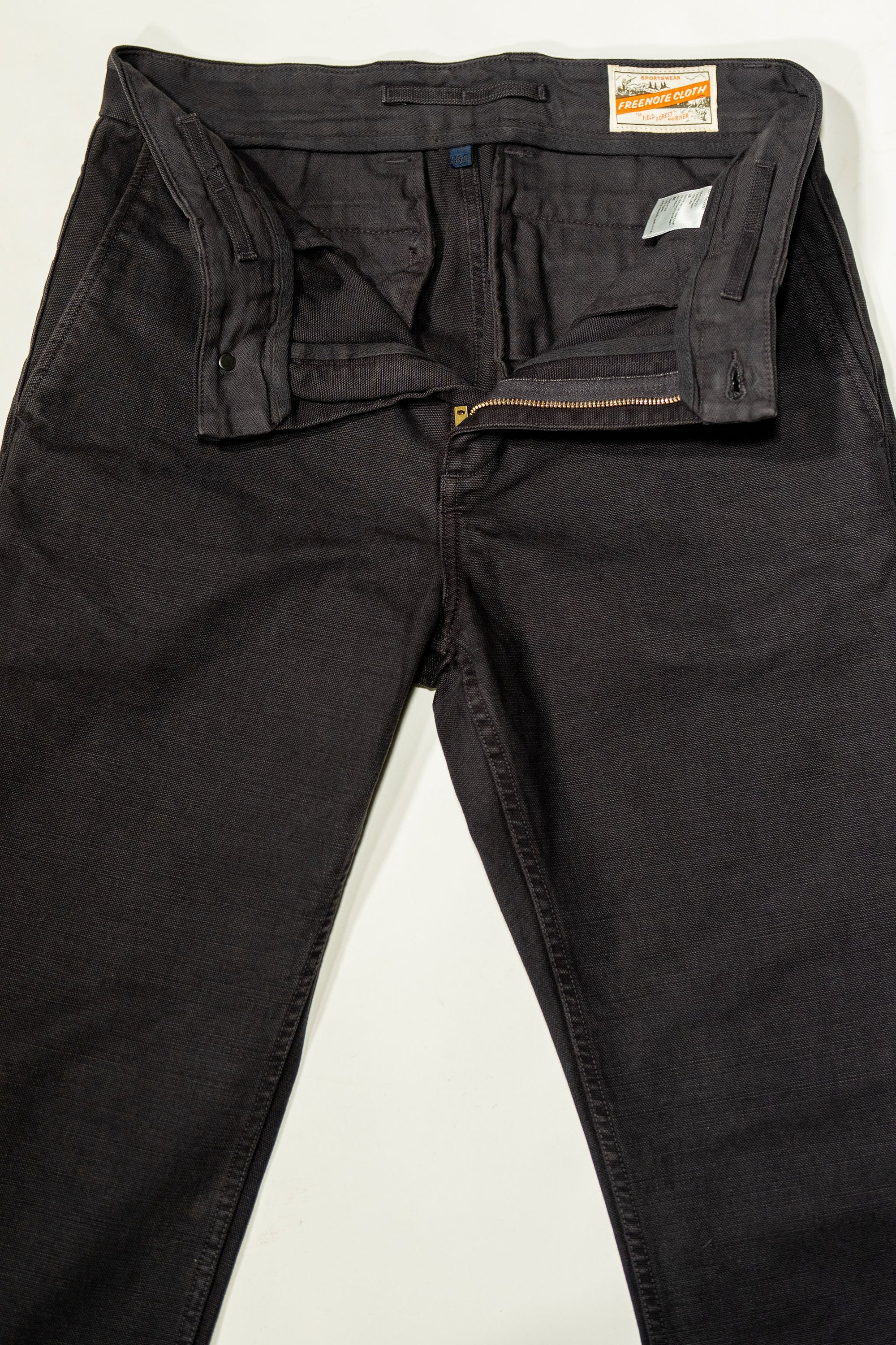 Freenote Cloth Deck Pant - 14oz Slub Black